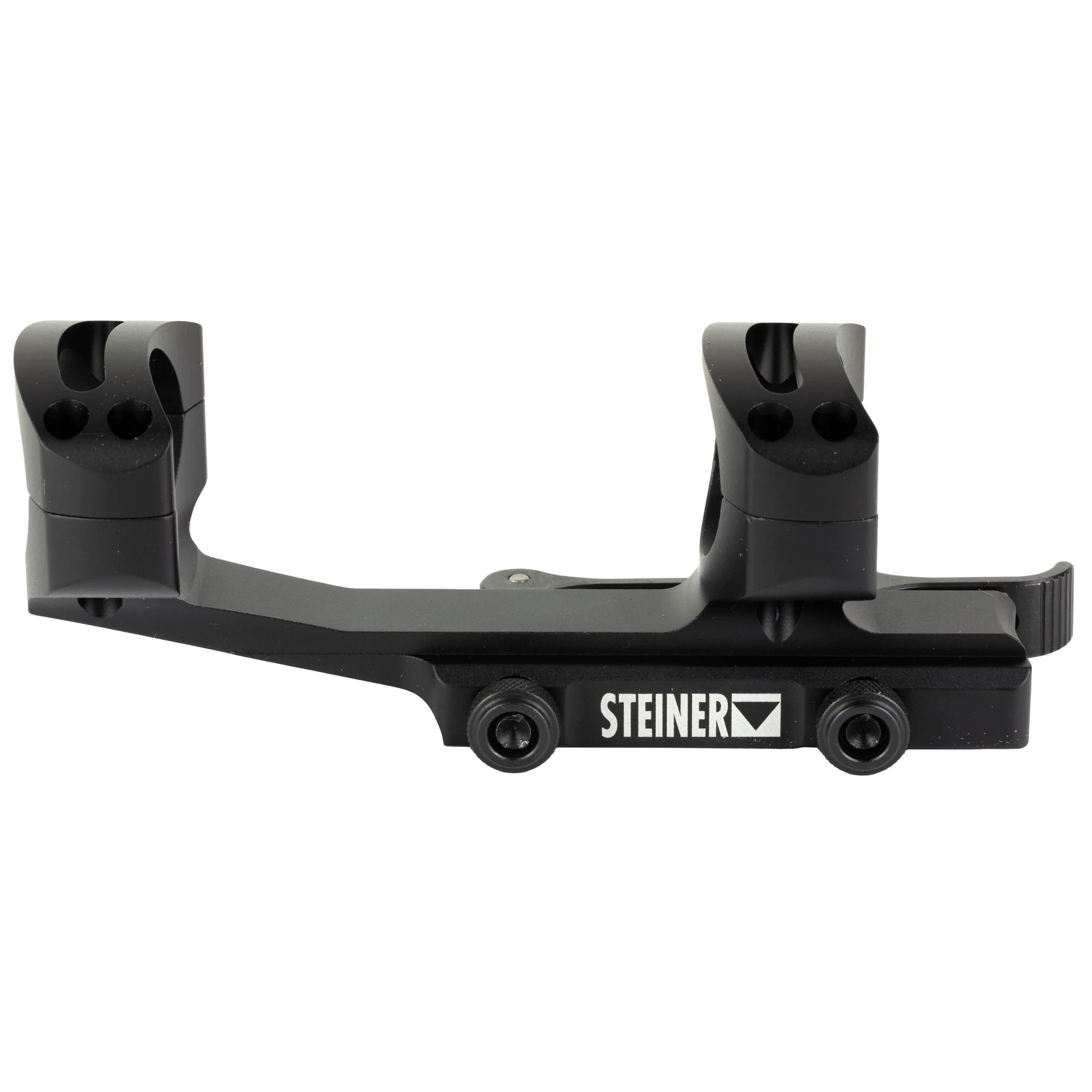 Steiner Optics P Series, 30mm Quick Detach Scope Rings, Picatinny, Black - 5975 - Image 3