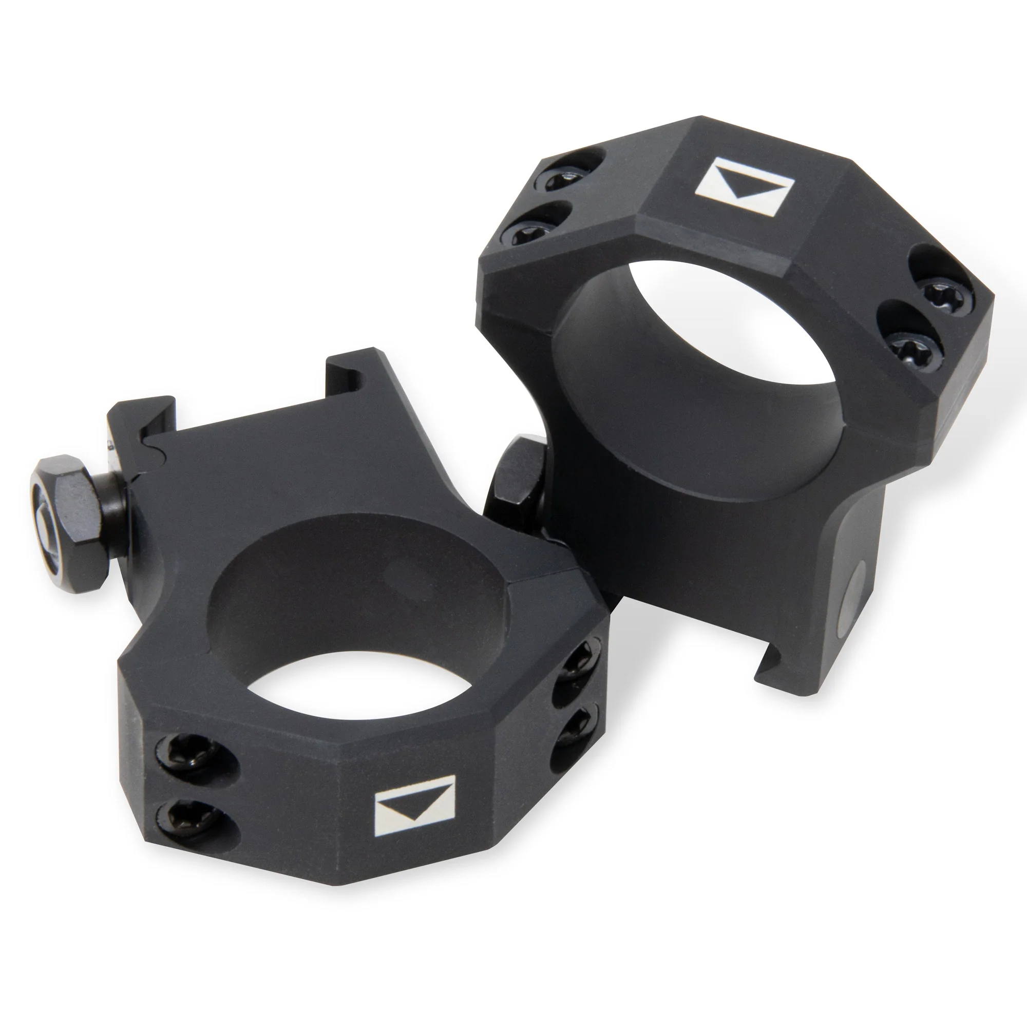 Steiner Optics T Series, 30mm Medium Scope Rings, Picatinny, Black - 5961