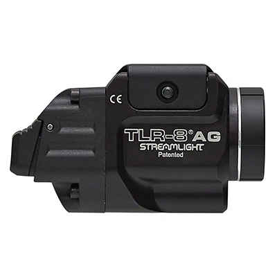 Streamlight, TLR-8A G Flex, Black Finish, 500 Lumens, 1.5 Hour Runtime, Green Laser, Comes with High and Low Switch and (1) CR123A Lithium Battery - Image 2