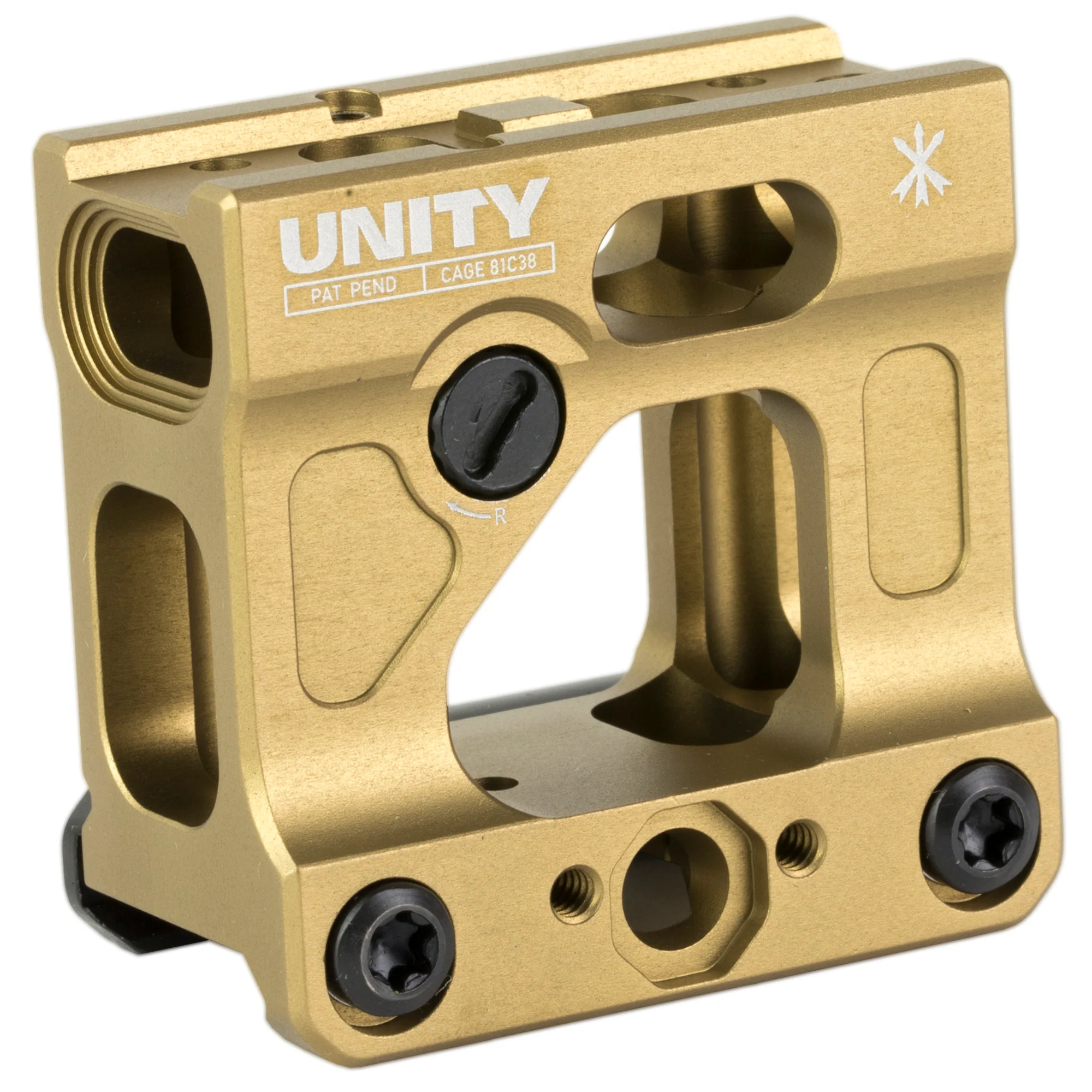 T1/T2 Red Dot Unity FAST Mount, 2.26" Height Co-Witness, Flat Dark Earth - FST-MICF - Image 3