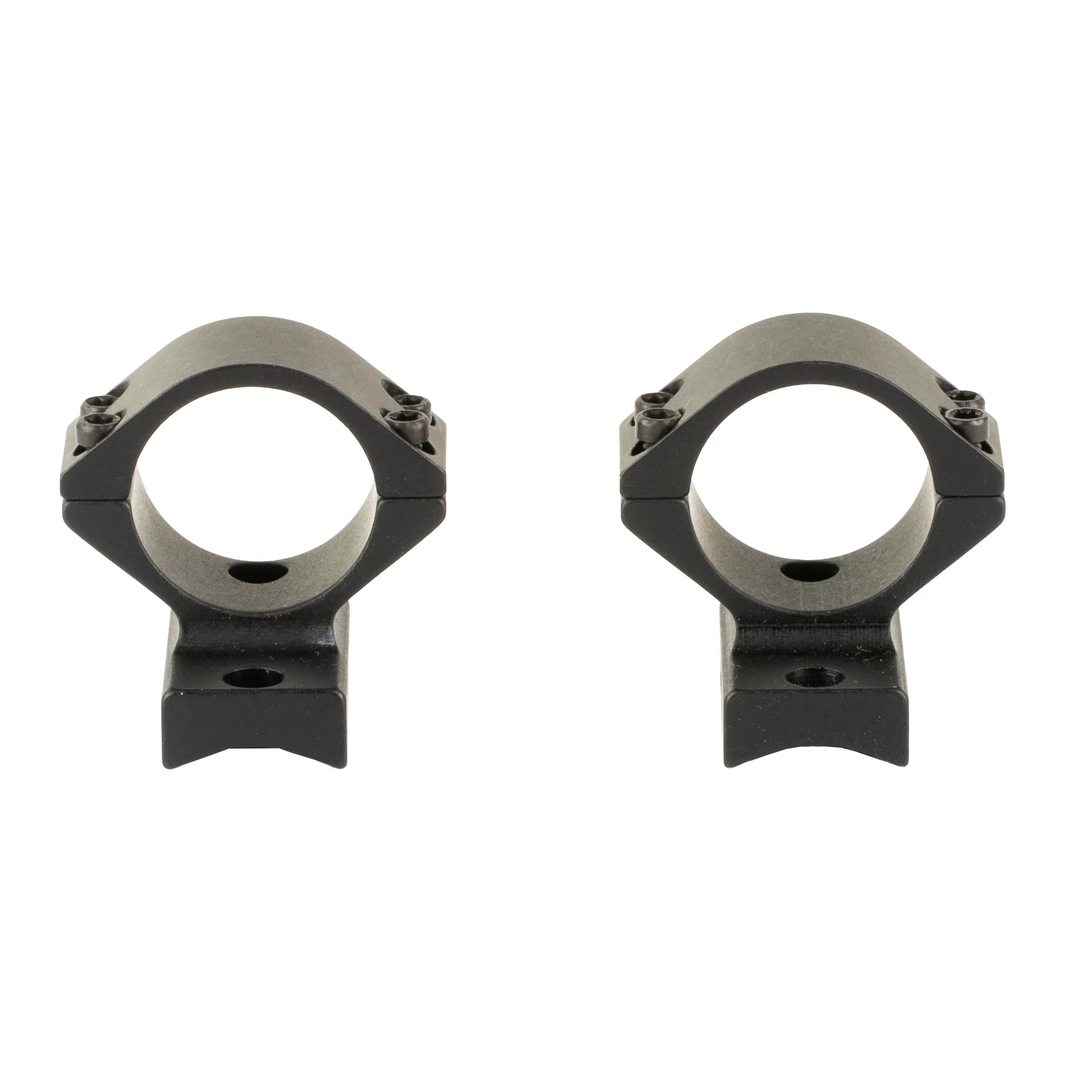Talley Light Weight, 1-Inch Low Scope Rings, Savage Round Receiver, Black - 930719