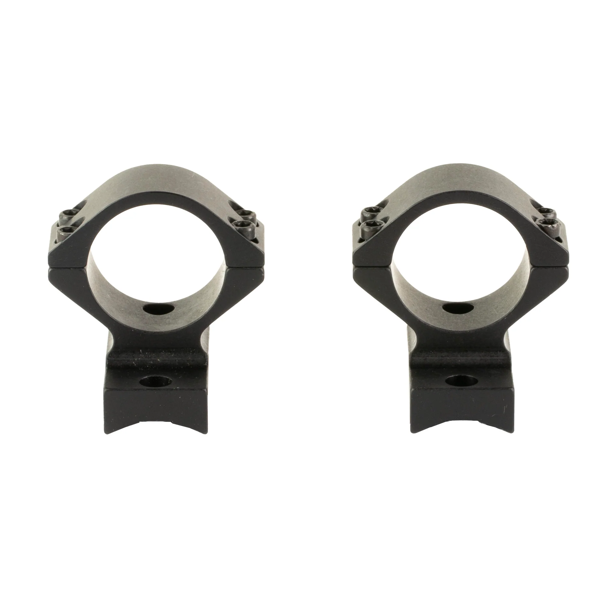 Talley Light Weight, 1-Inch Medium Scope Rings, Savage Round Receiver, Black Matte - 940719