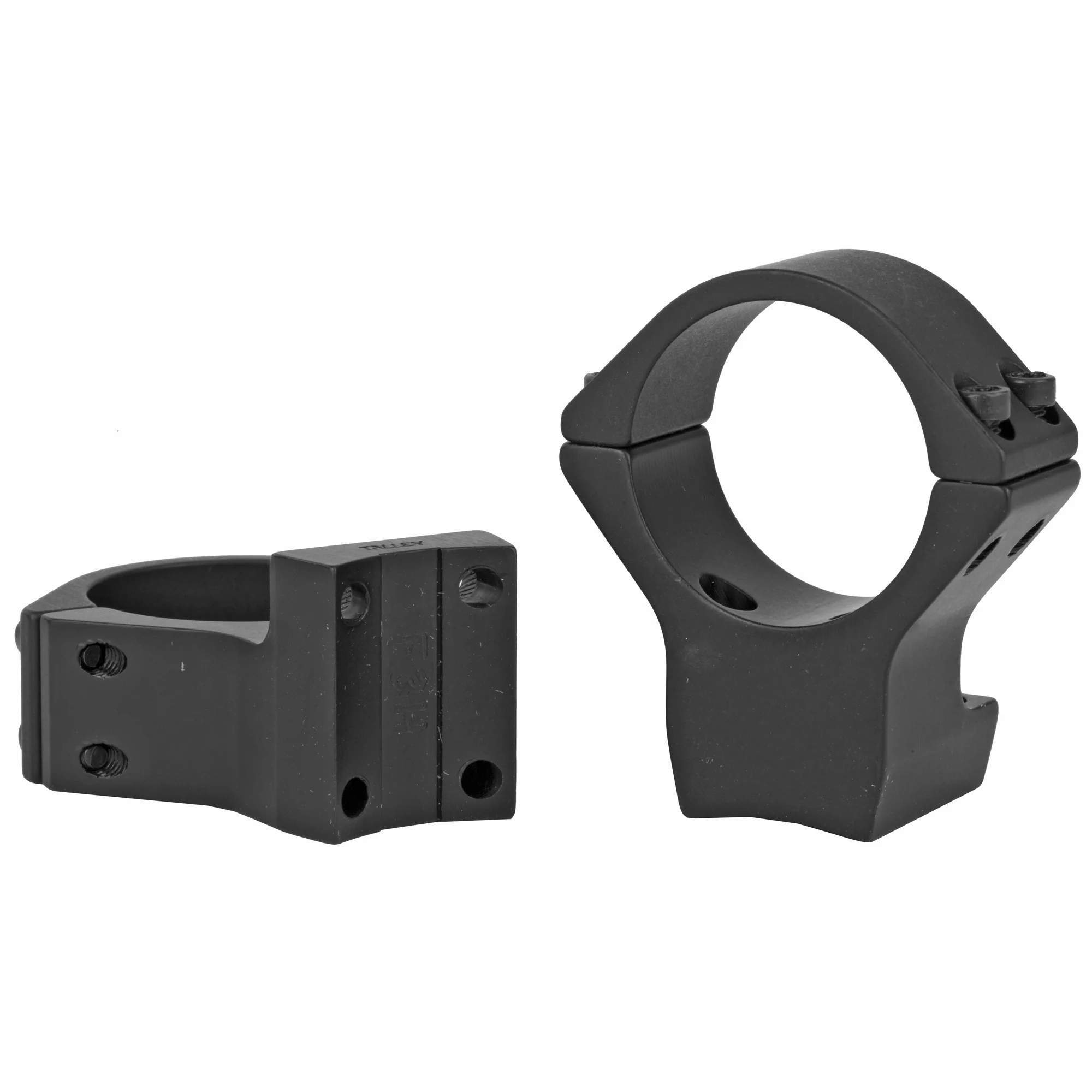 Talley Light Weight, 30mm High One-Piece Scope Mount, Browning X-Bolt, Black - 750735 - Image 2