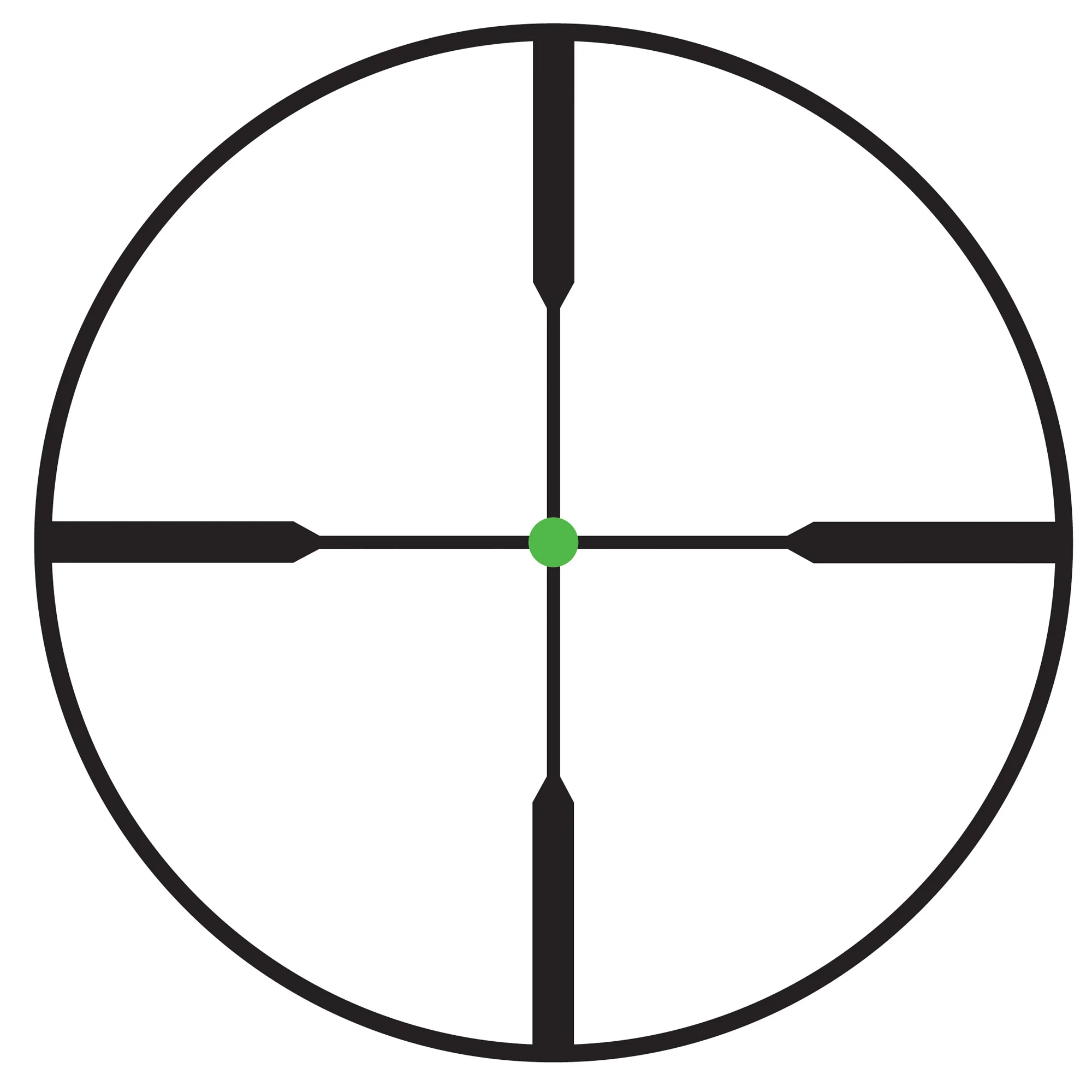 Trijicon AccuPoint 1-6x24 Riflescope with Standard Duplex Reticle, Battery-Free Illumination (MPN: TR25-C-200080, UPC: 719307401556) - Image 4