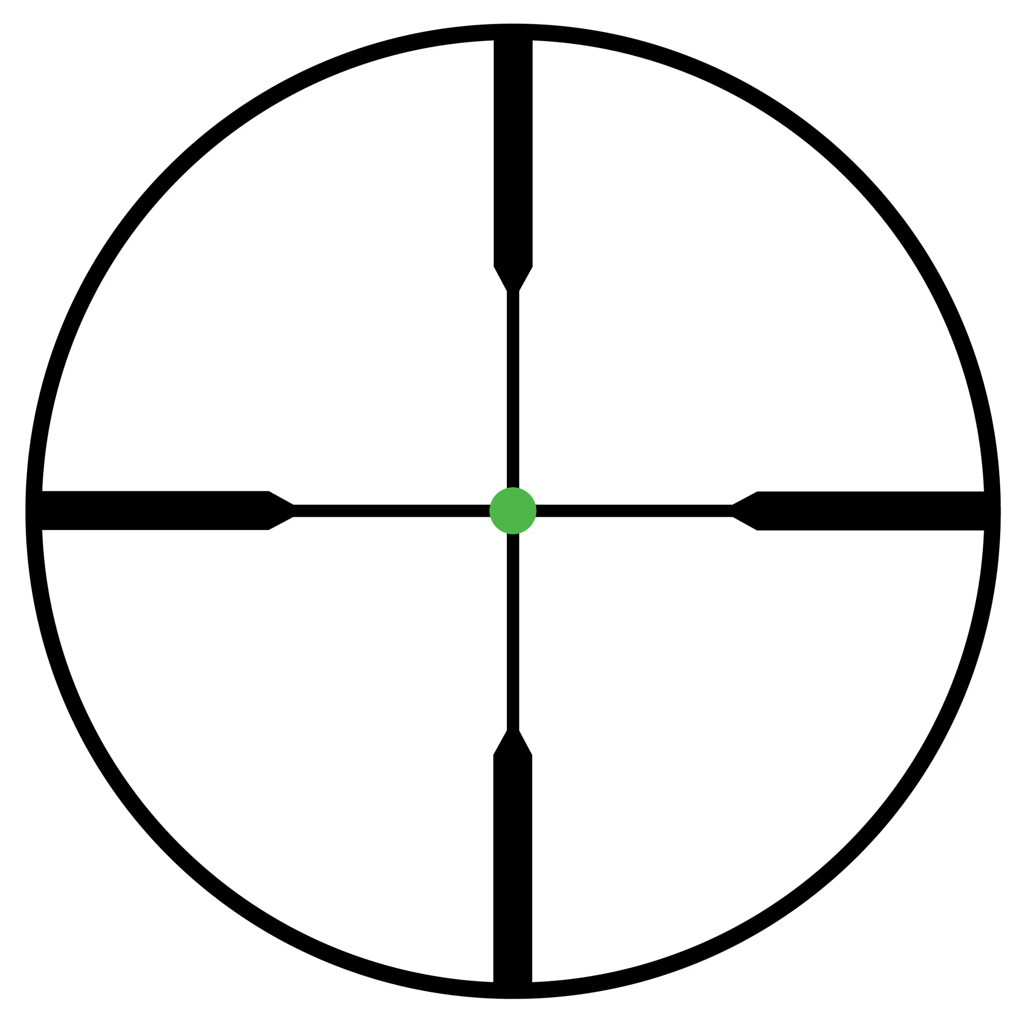 Trijicon AccuPoint 2.5-10x56 Variable Riflescope with Green Dot (MPN: TR22-1G, UPC: 719307400511) - Image 5