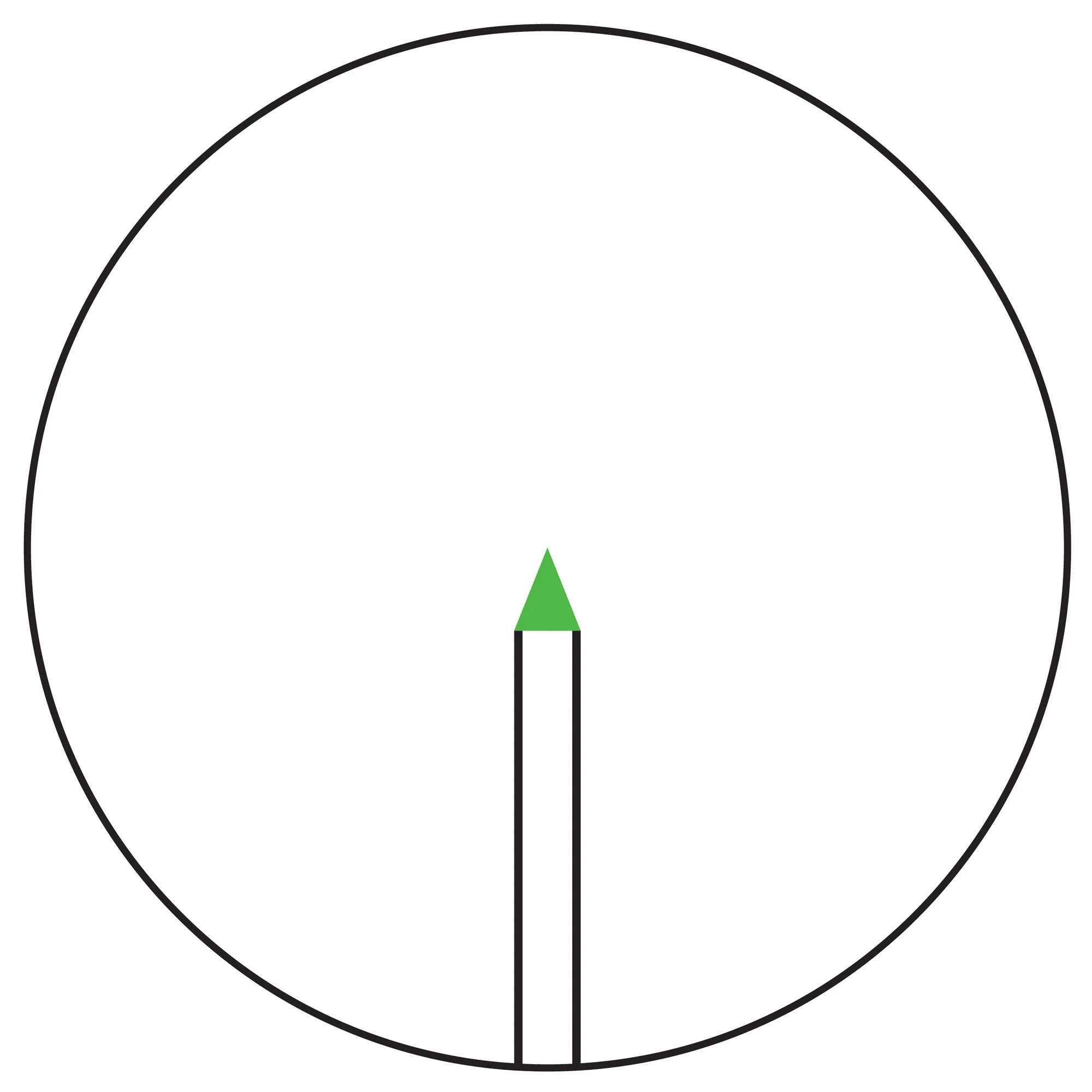 Trijicon AccuPoint 2.5-12.5x42mm BAC Riflescope with Green Triangle Post Reticle (TR26-C-200107) - Image 4