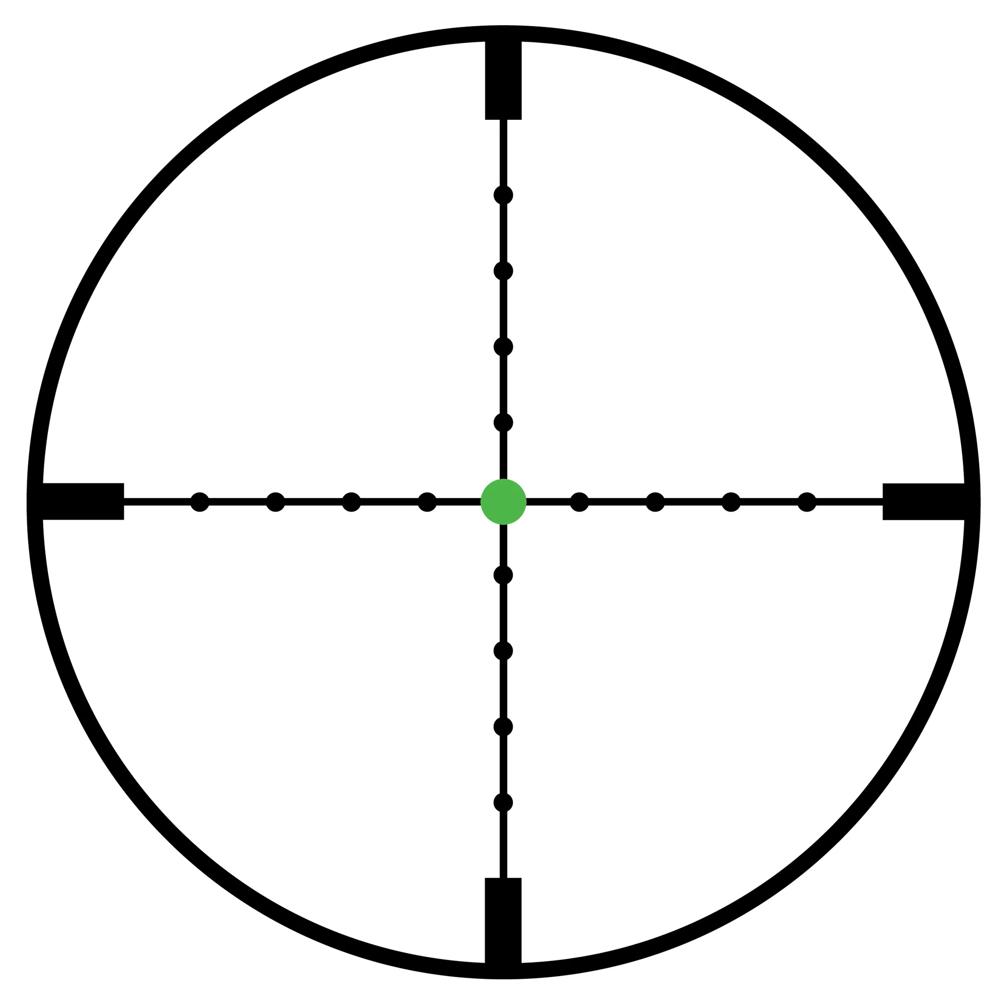 Trijicon AccuPoint 3-9x40 Riflescope with Green MDot Reticle (MPN: TR20-2G, UPC: 719307400429) - Image 4