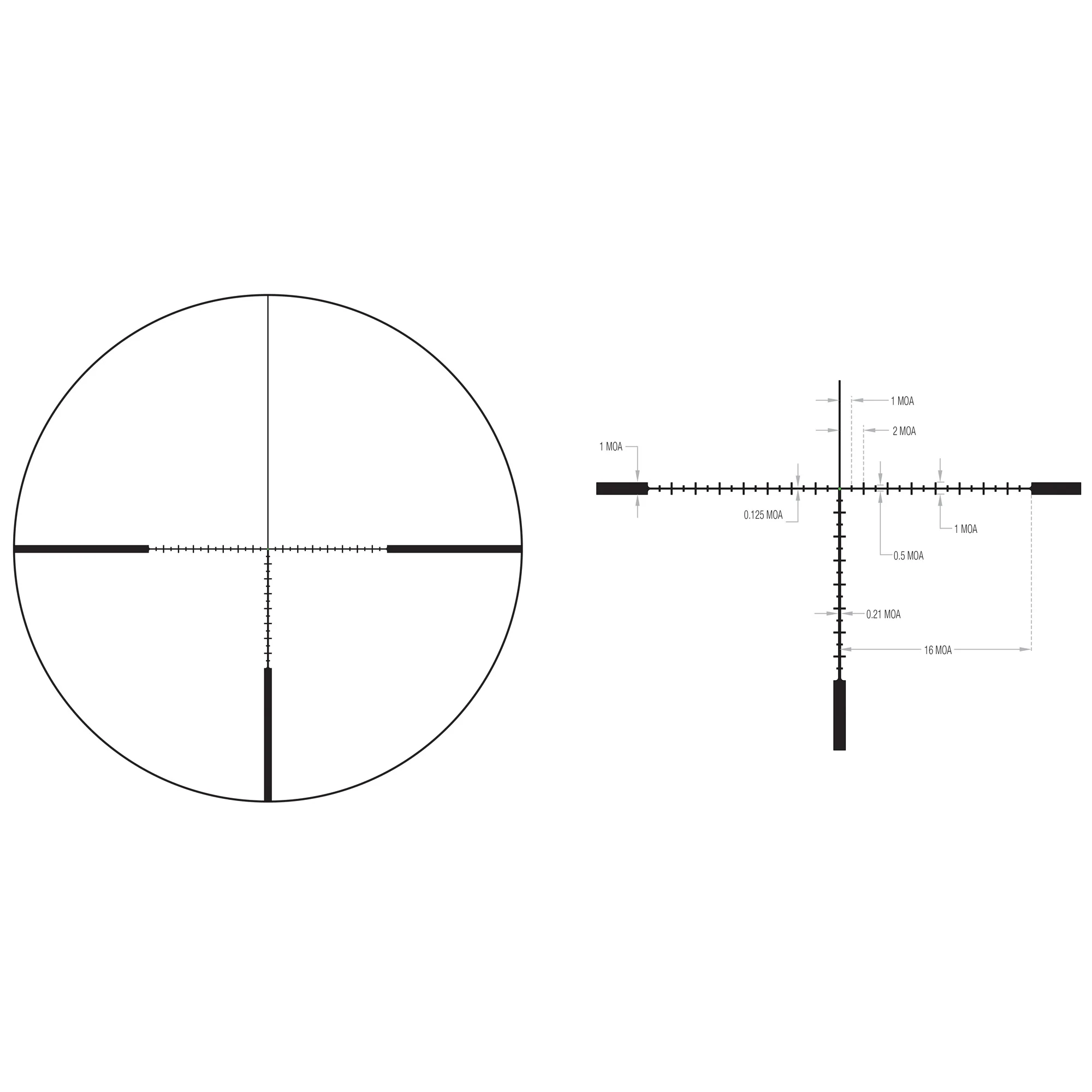Trijicon AccuPoint 5-20x50 Riflescope with Green MOA Reticle (MPN: TR33-C-200151, UPC: 719307403628) - Image 4