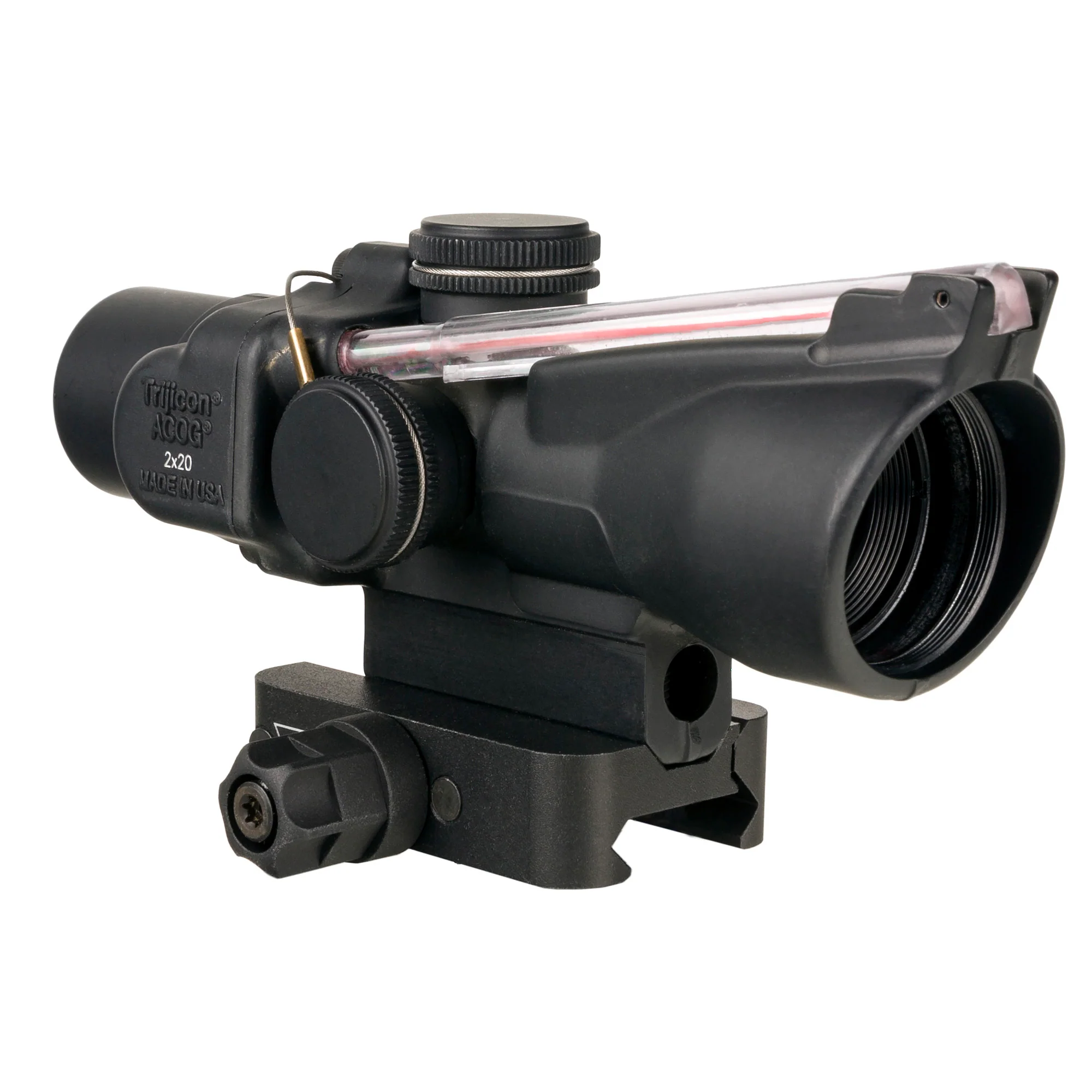 Trijicon ACOG 2x20 Dual Illuminated Rifle Scope with RTR .223 Reticle and Q-LOC Mount (TA47-C-400388) - Image 4