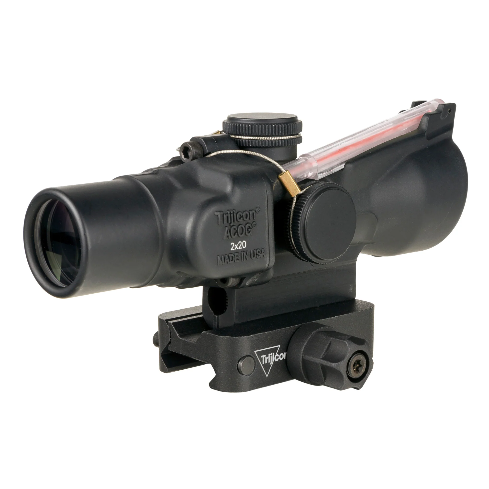 Trijicon ACOG 2x20mm Dual Illuminated RTR 9mm PCC Riflescope with Q-LOC Mount (TA47-C-400387) - Image 2