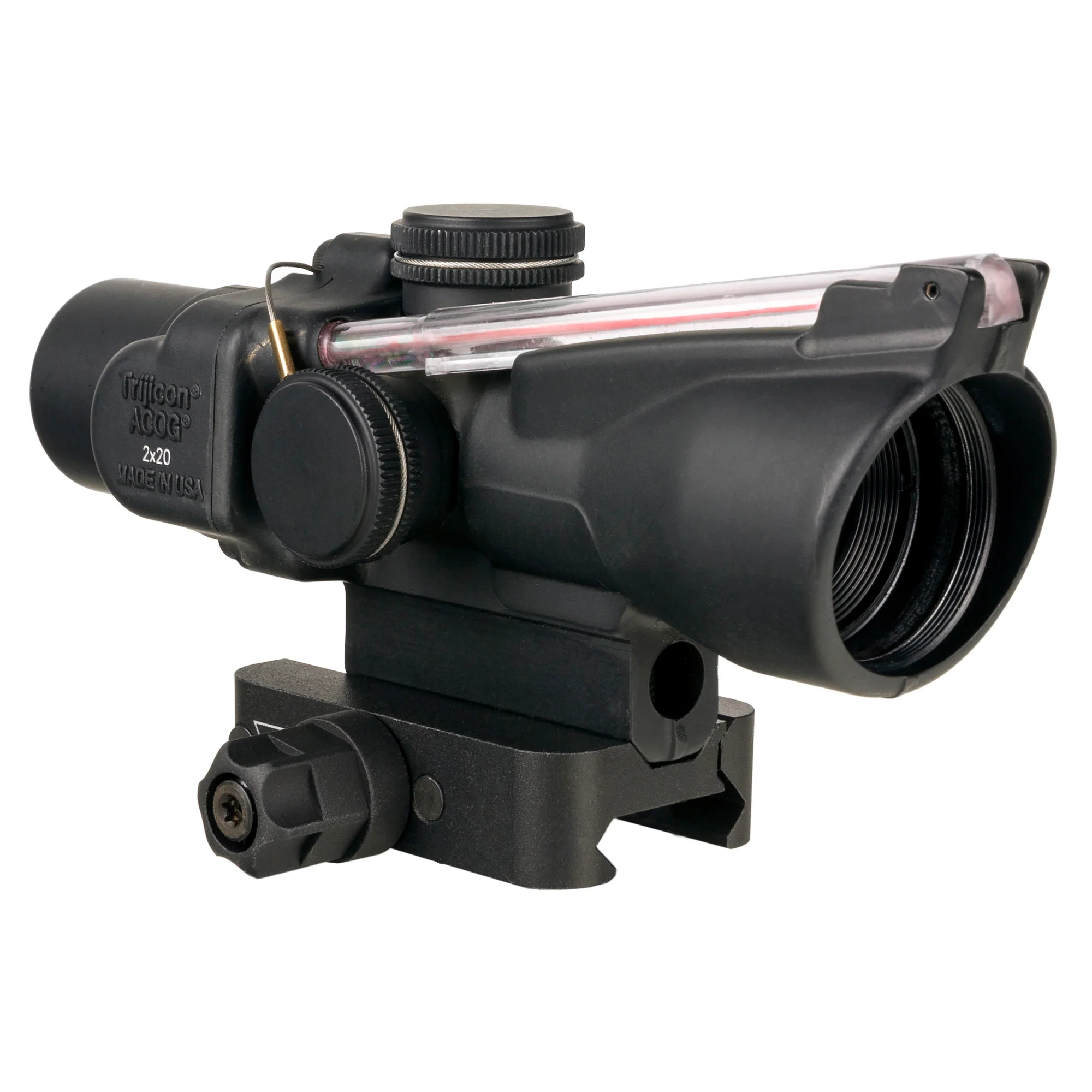 Trijicon ACOG 2x20mm Dual Illuminated RTR 9mm PCC Riflescope with Q-LOC Mount (TA47-C-400387) - Image 4