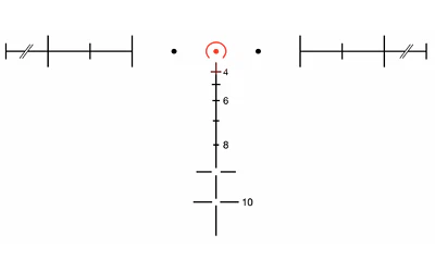 Trijicon ACOG 3.5x35 Riflescope w/TA51 Mount, Illuminated Horseshoe Reticle, .223 (MPN: TA11H, UPC: 719307302938) - Image 4