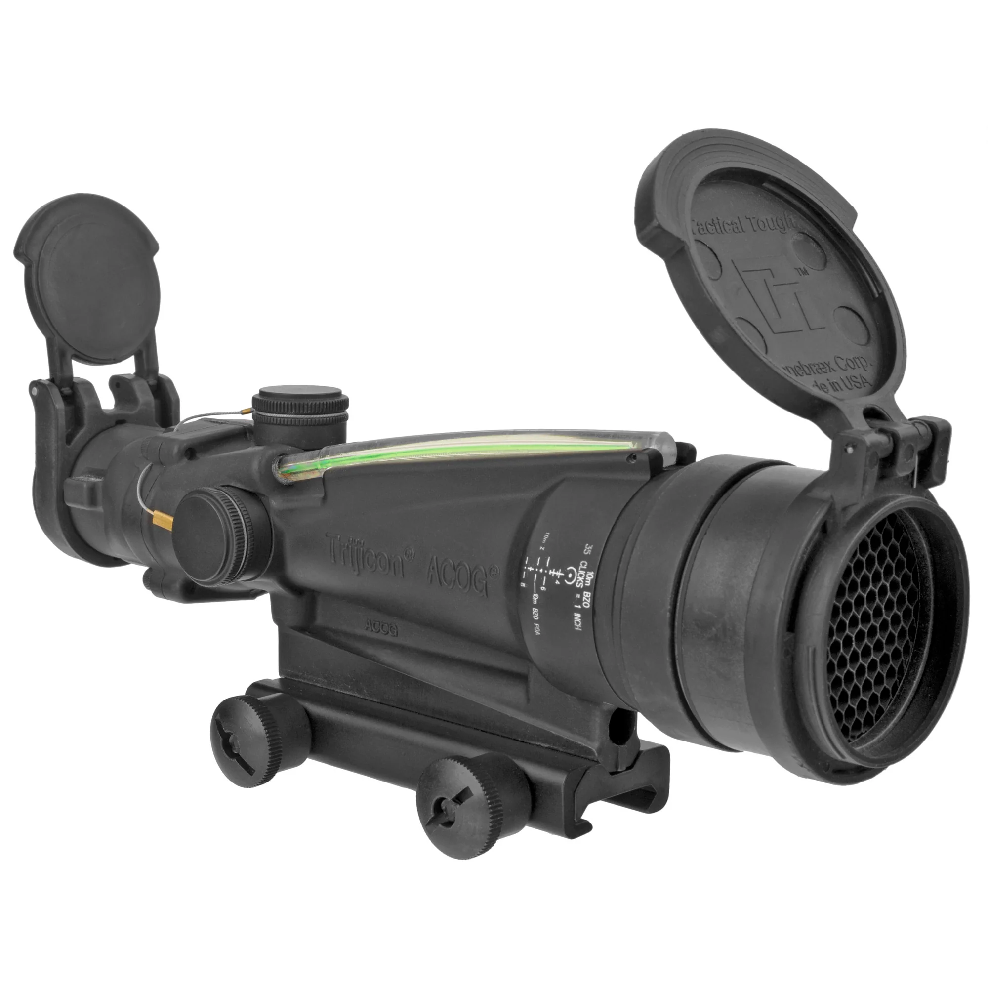 Trijicon ACOG 3.5x35 Machine Gun Optic (MGO) Green Horseshoe Reticle for M249 (TA11MGO-M249) - Image 2