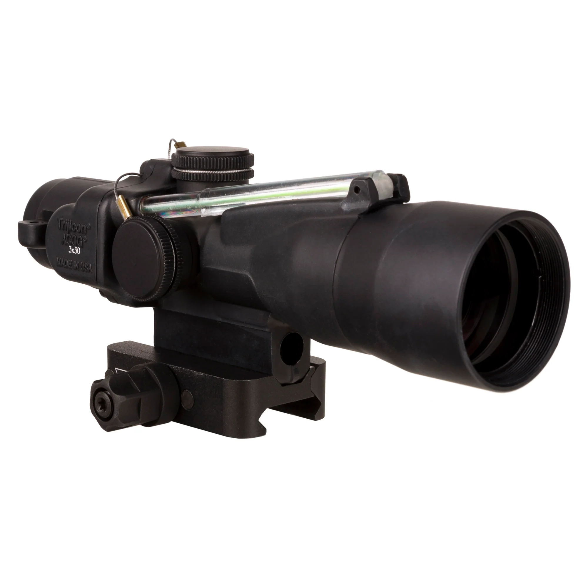 Trijicon ACOG 3x30 Fixed Power Riflescope Green Chevron .223 Reticle (MPN: TA33-C-400371, UPC: 719307313774)