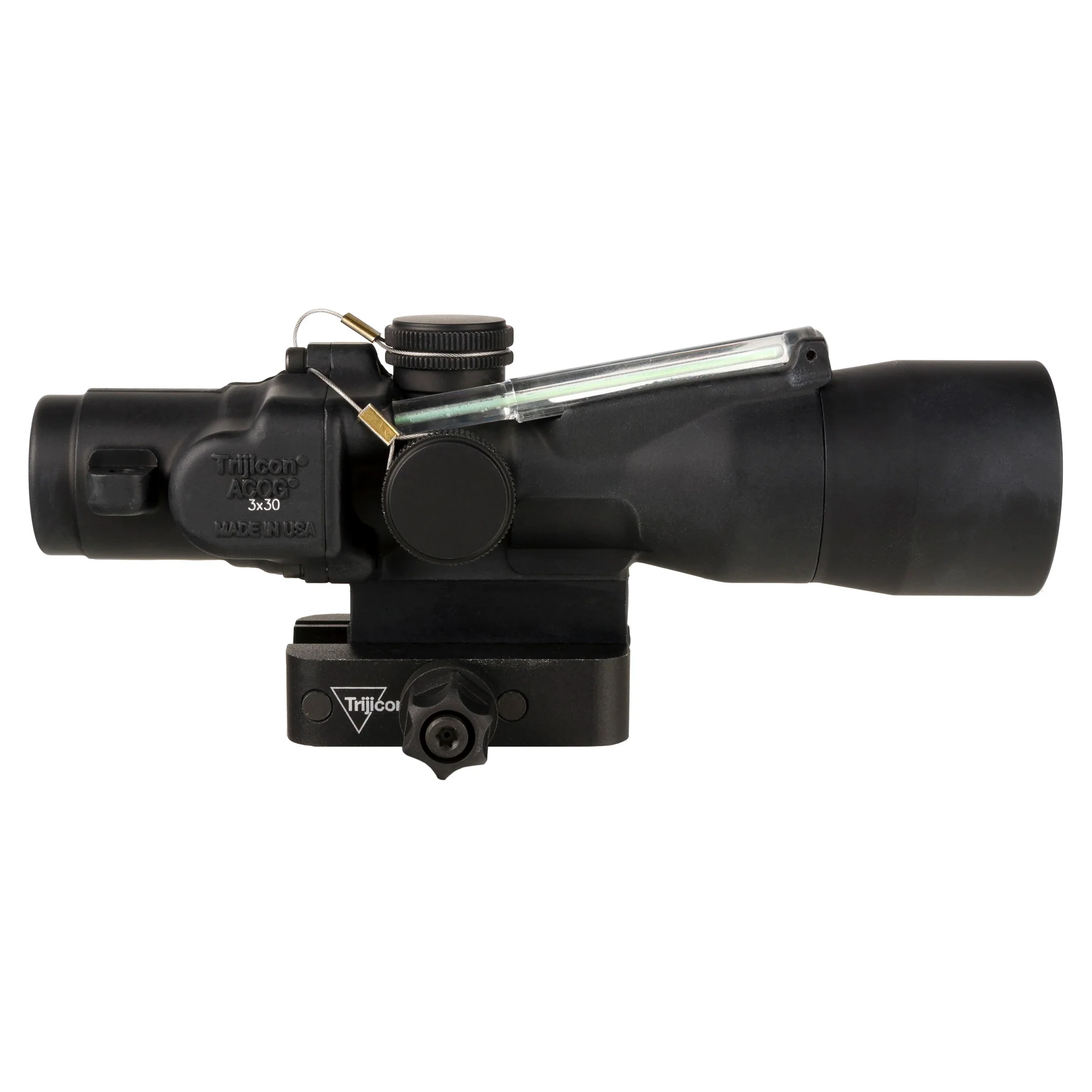 Trijicon ACOG 3x30 Fixed Power Riflescope Green Chevron .223 Reticle (MPN: TA33-C-400371, UPC: 719307313774) - Image 2