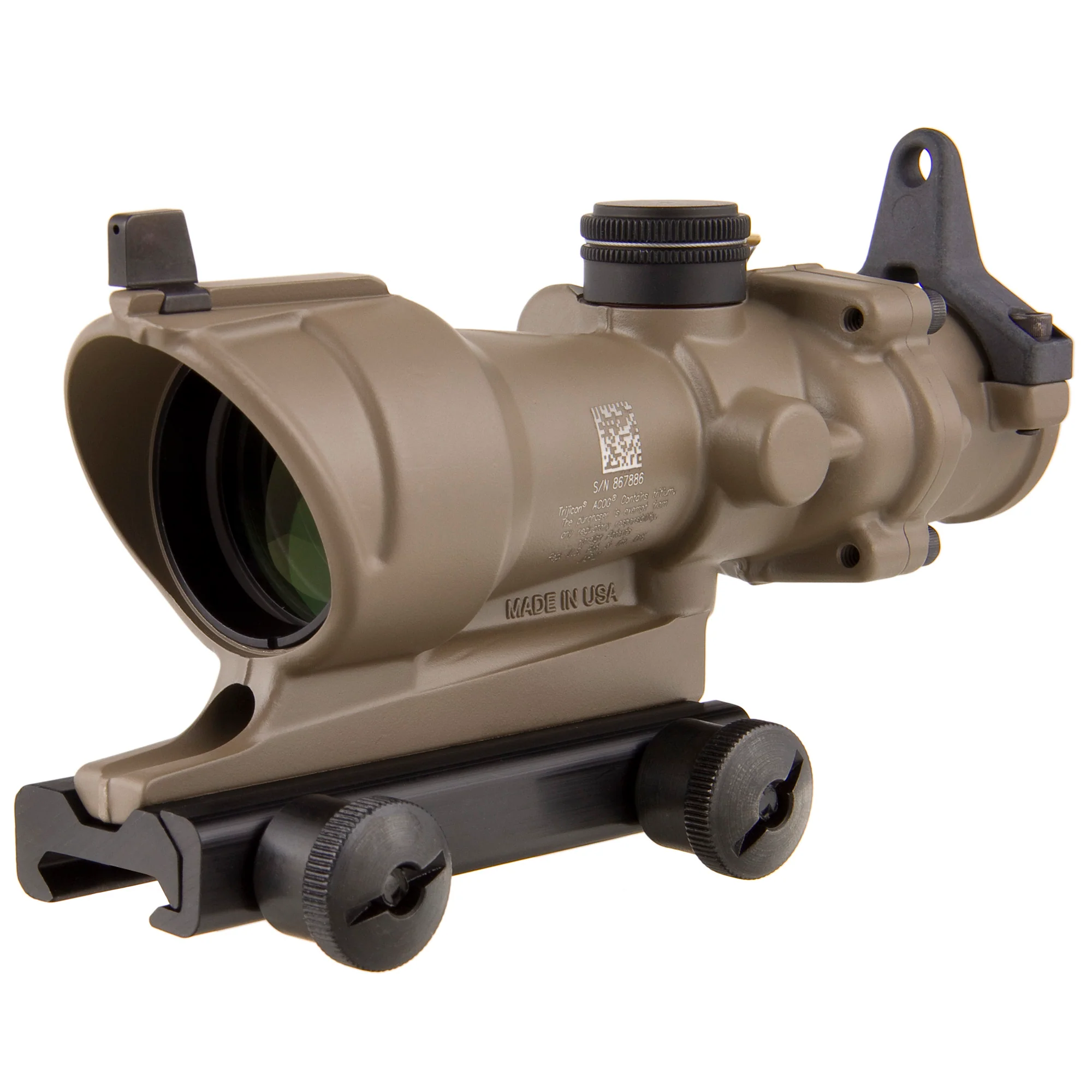 Trijicon ACOG 4x32 Fixed Power Riflescope Amber XHR .223 Reticle (MPN: TA01-D-100319) - Image 2