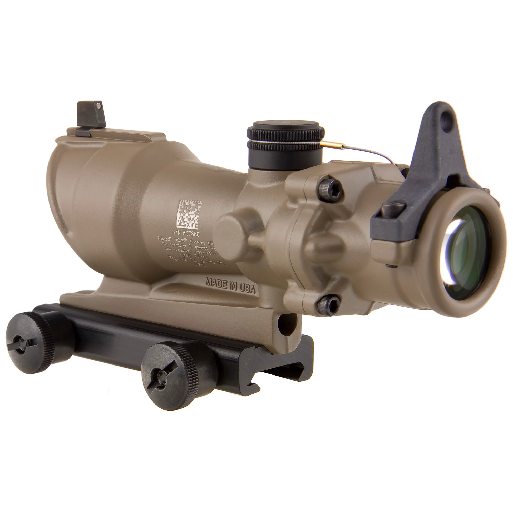 Trijicon ACOG 4x32 Fixed Power Riflescope Amber XHR .223 Reticle (MPN: TA01-D-100319) - Image 3