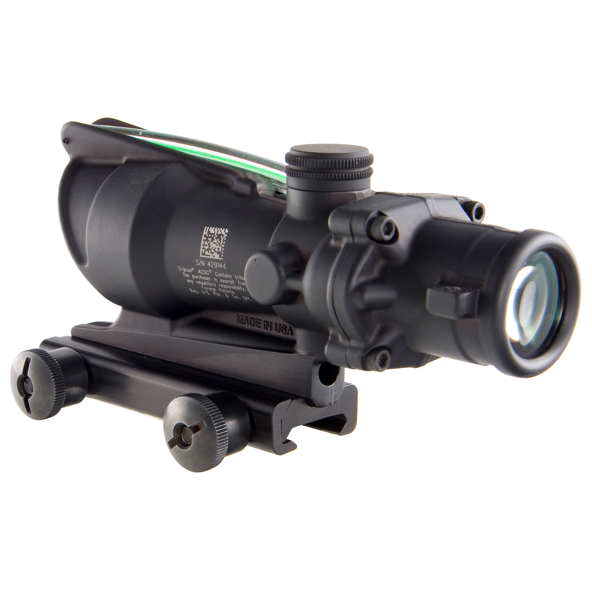 Trijicon ACOG 4x32 Fixed Power Riflescope Green Chevron .223 Reticle (TA31F-G) 719307302945 - Image 4
