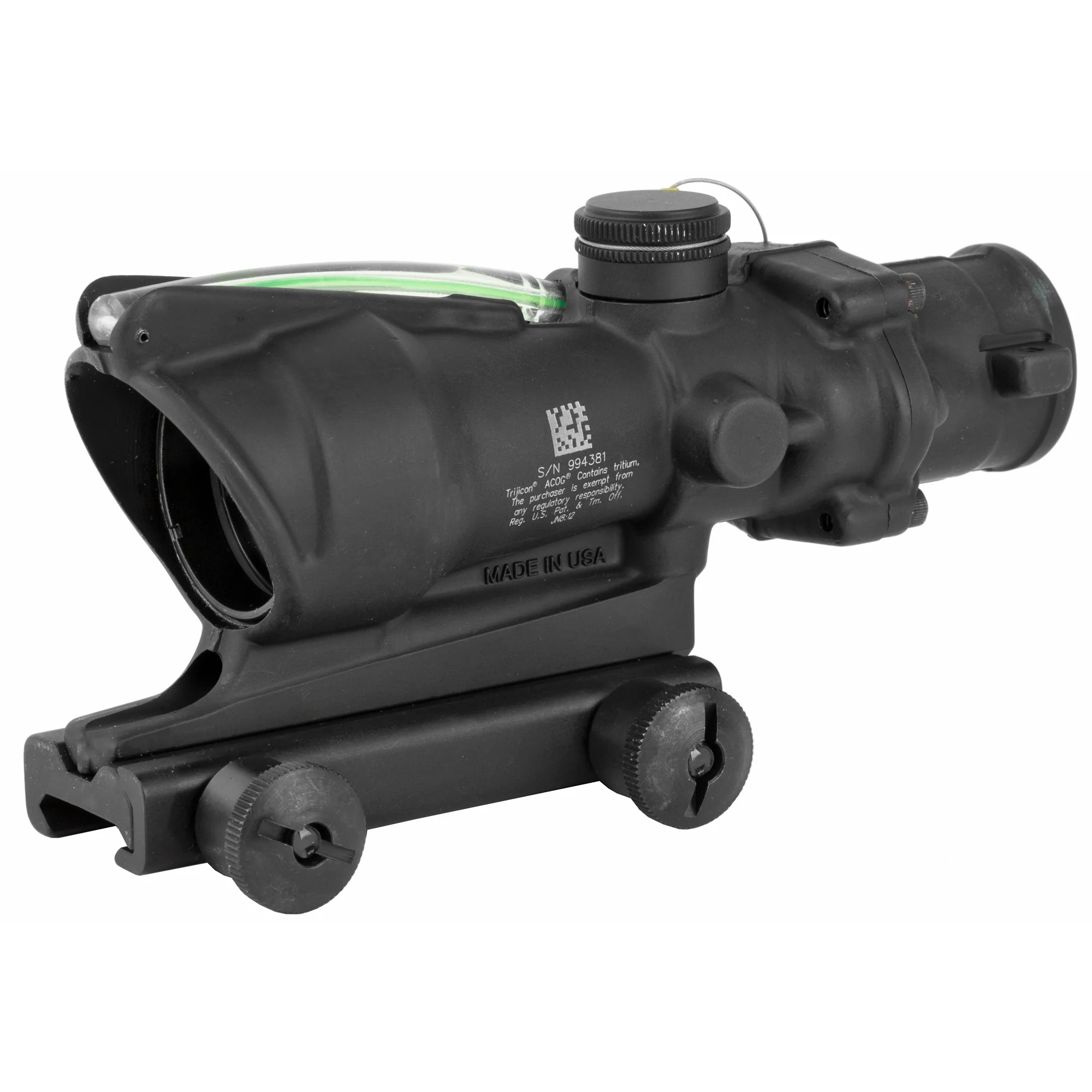 Trijicon ACOG 4x32 Green Horseshoe BAC Reticle Riflescope for 6.8 SPC (TA31H-68-G) 719307304185