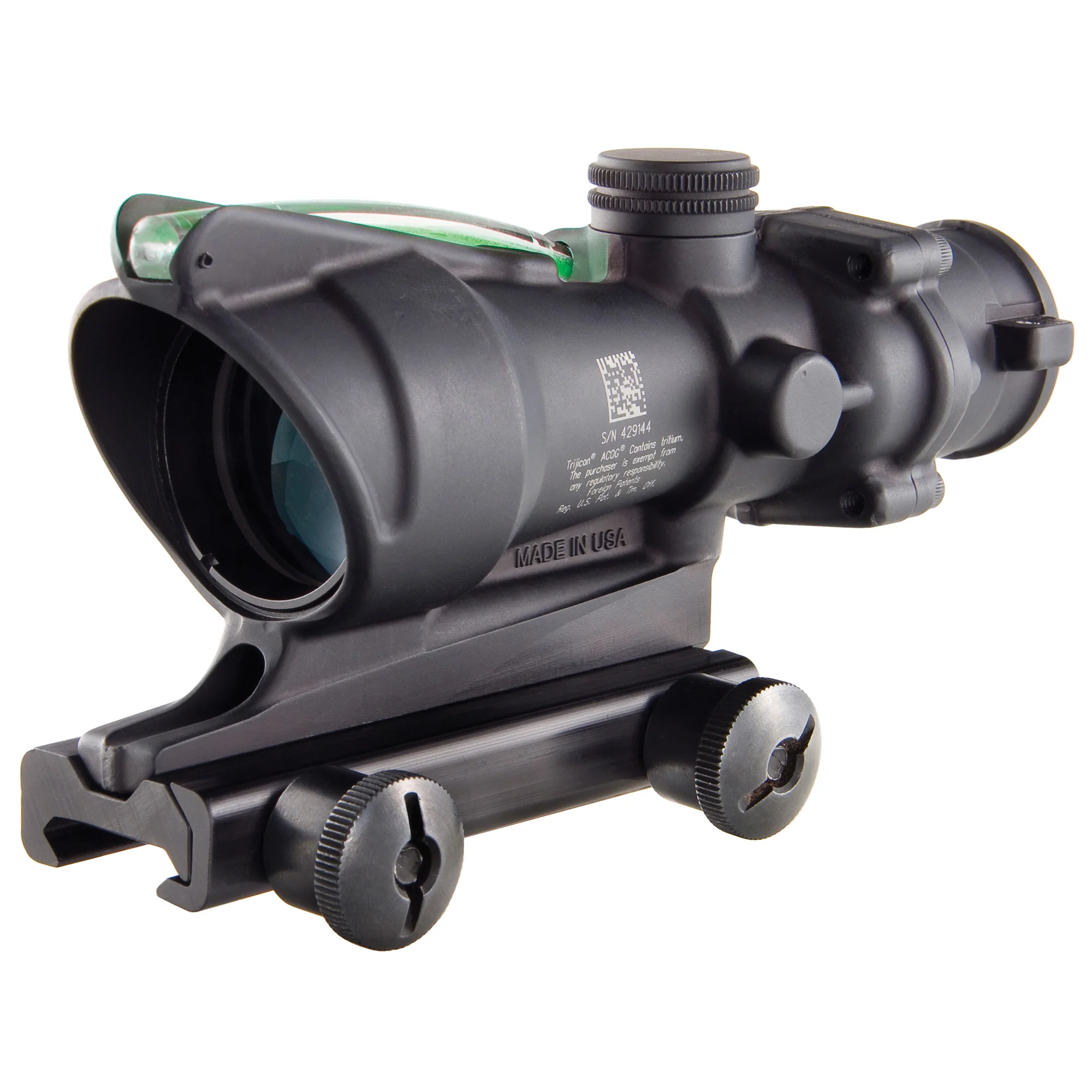 Trijicon ACOG 4x32 Riflescope Green Horsehoe/Dot .223 Reticle (TA31H-G) | UPC 719307303027 - Image 2