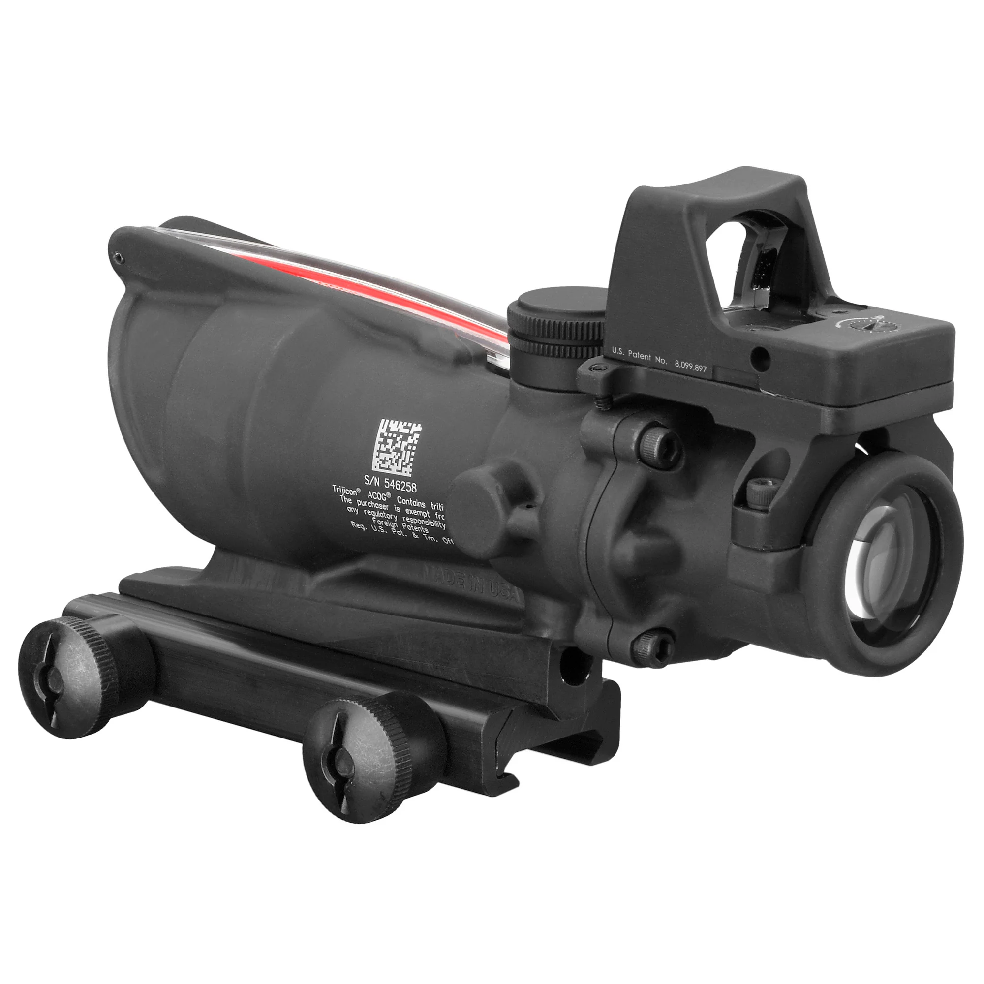 Trijicon ACOG 4x32 Fixed Power Riflescope Red Chevron .223 with RMR (MPN: TA31-D-100549, UPC: 719307311770) - Image 4