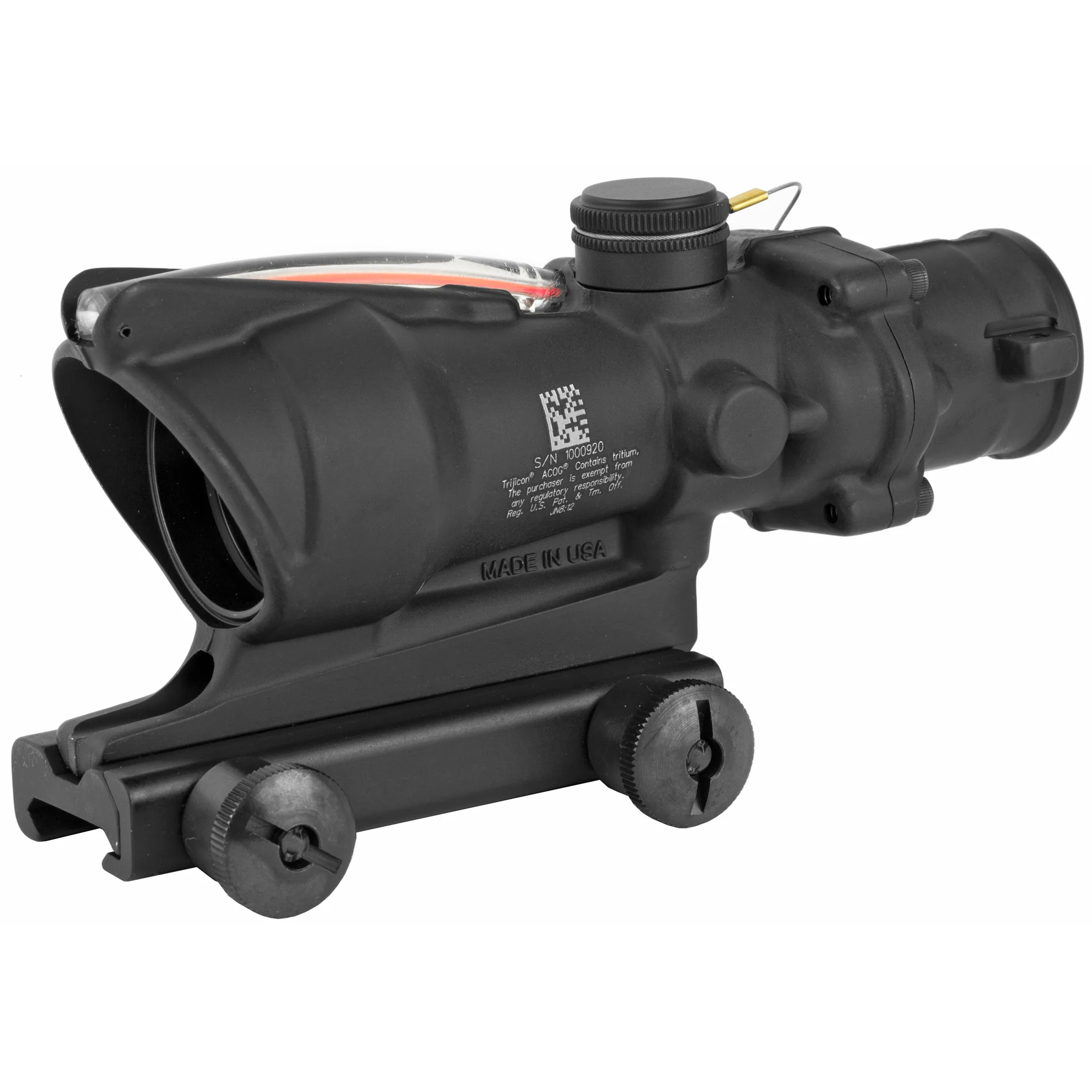 Trijicon ACOG 4x32 Riflescope with Red Horseshoe .223 Reticle (TA31H) - UPC: 719307302525