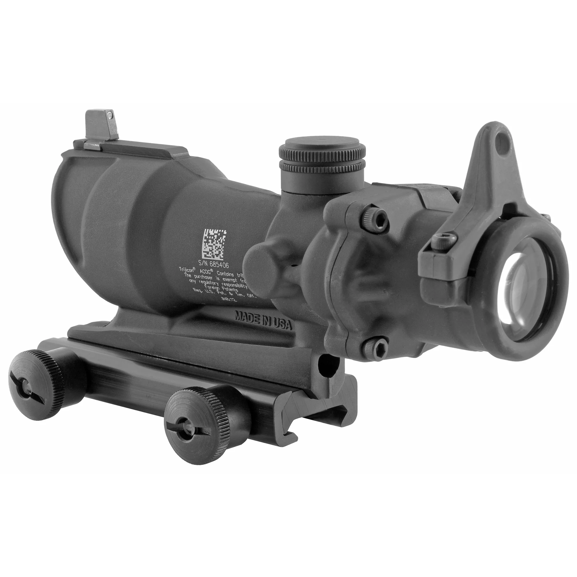 Trijicon ACOG 4x32 Riflescope .308 Amber Crosshair w/ BUIS (TA01NSN-308) - Image 4