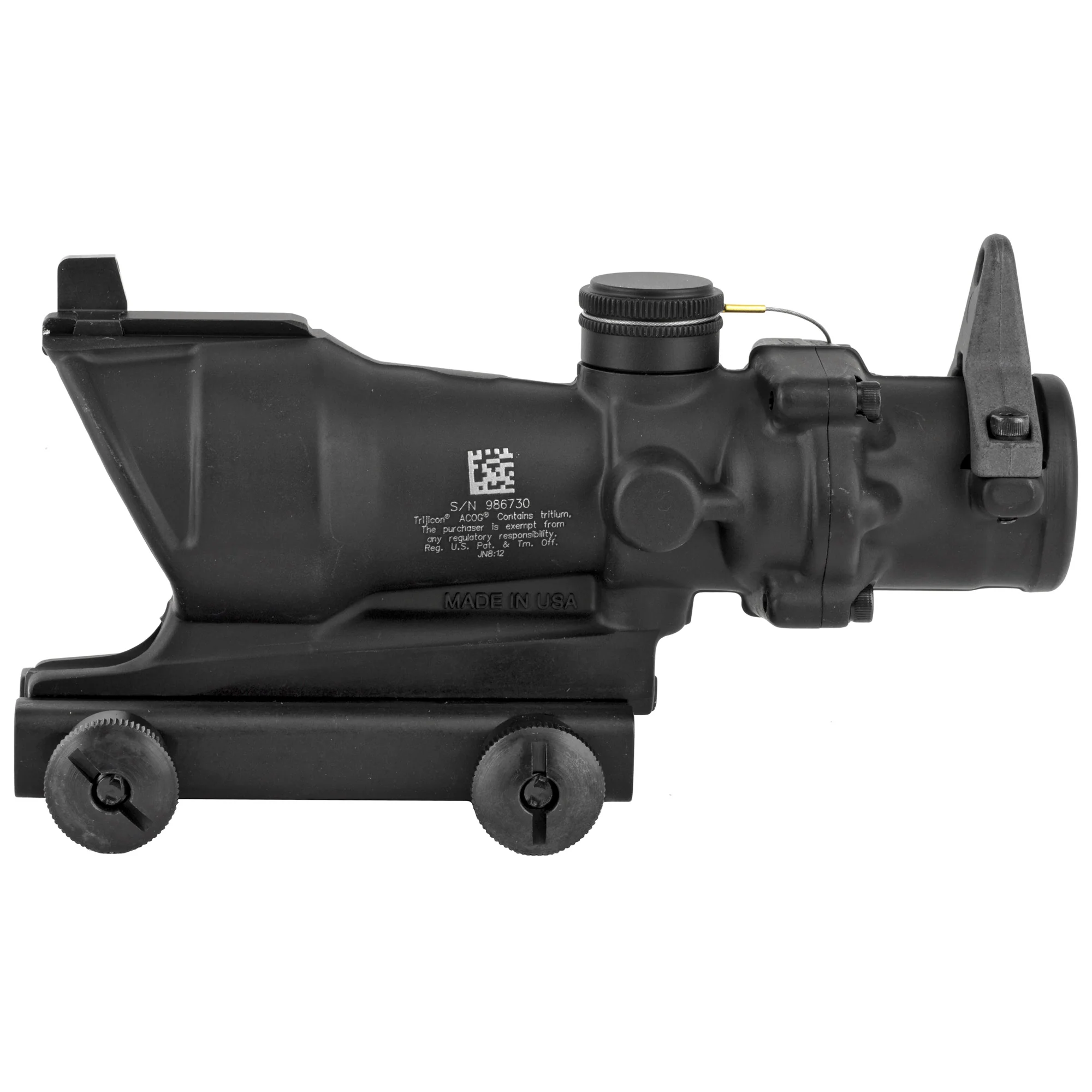 Trijicon ACOG Fixed Power Riflescope with Flat Top Adapter for M4A1 (MPN: TA01NSN) - Image 3