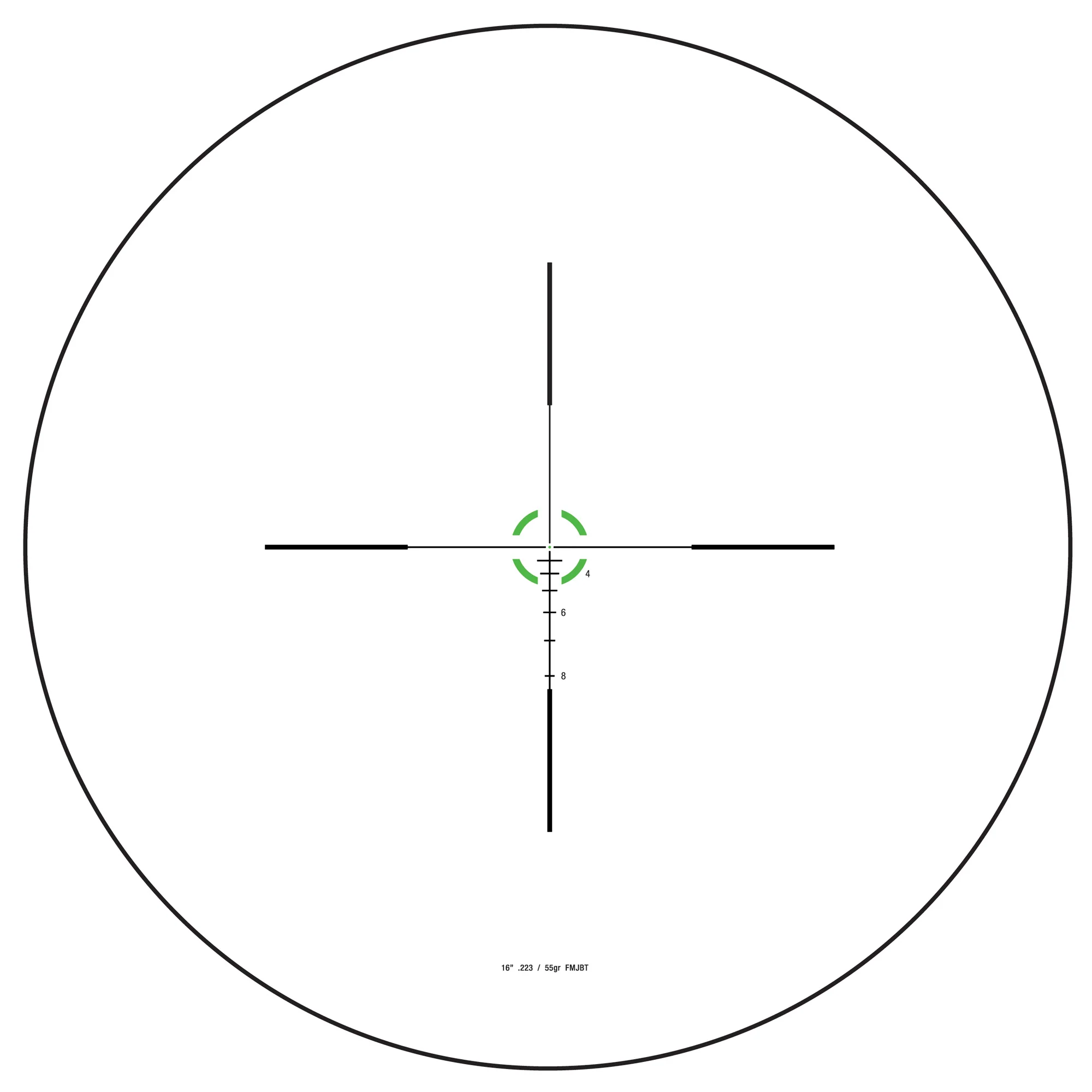 Trijicon Credo 1-6x24 SFP BDC Green Riflescope (CR624-C-2900016, 719307403031) - Image 4