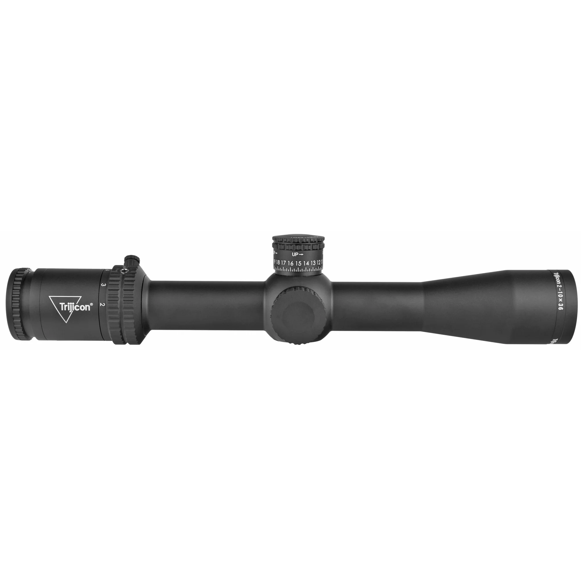 Trijicon Credo 2-10x36 FFP Tactical Riflescope with Red MOA Precision Tree Reticle (CR1036-C-2900037, UPC: 719307403079) - Image 3
