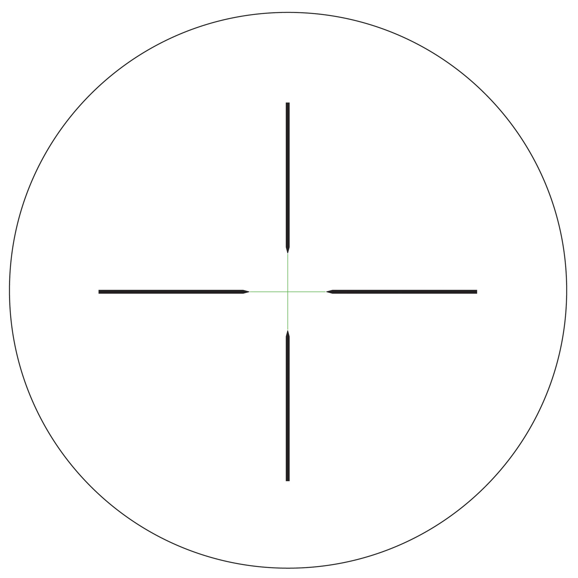 Trijicon Credo 3-9x40 SFP Riflescope - Green Standard Duplex Reticle, 1-Inch Tube (CR940-C-2900044) - Image 4
