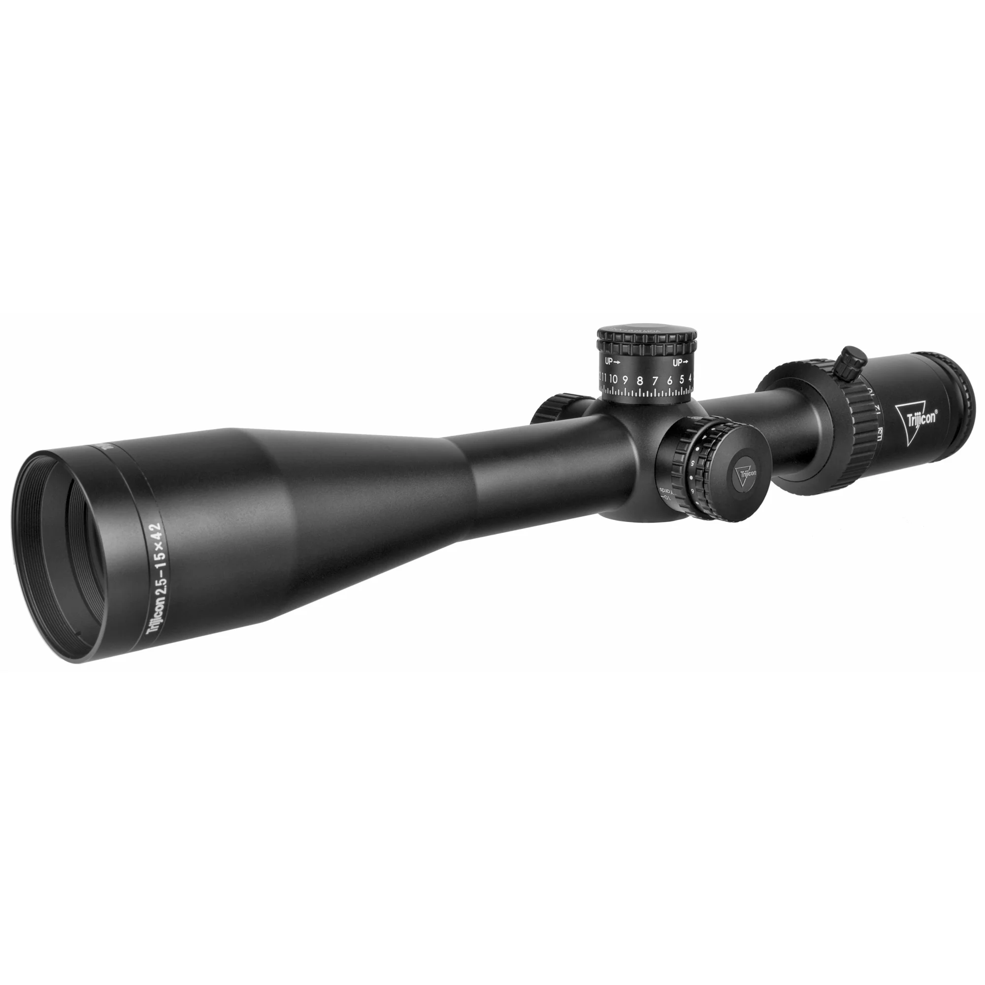 Trijicon Credo HX 2.5-15x42 SFP MOA Riflescope (CRHX1542-C-2900033) for Hunting with Illuminated MOA Center Dot Reticle