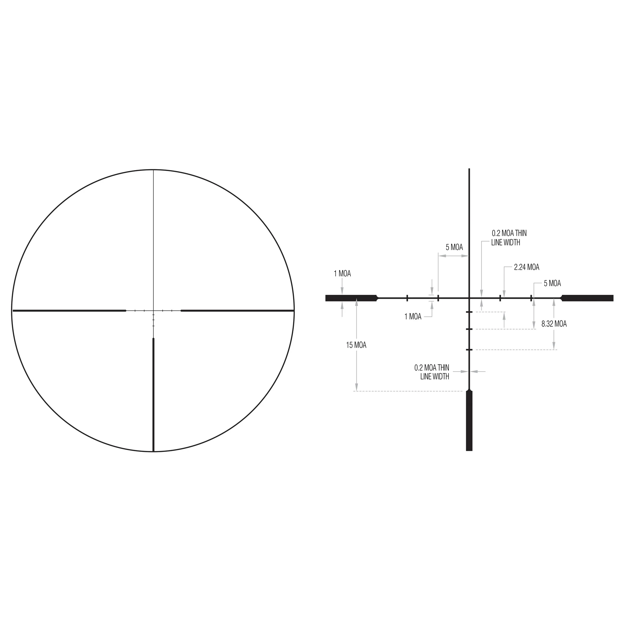 Trijicon Huron 2.5-10x40 BDC Hunter Riflescope (MPN: HR1040-C-2700002, UPC: 719307402911) - Image 4