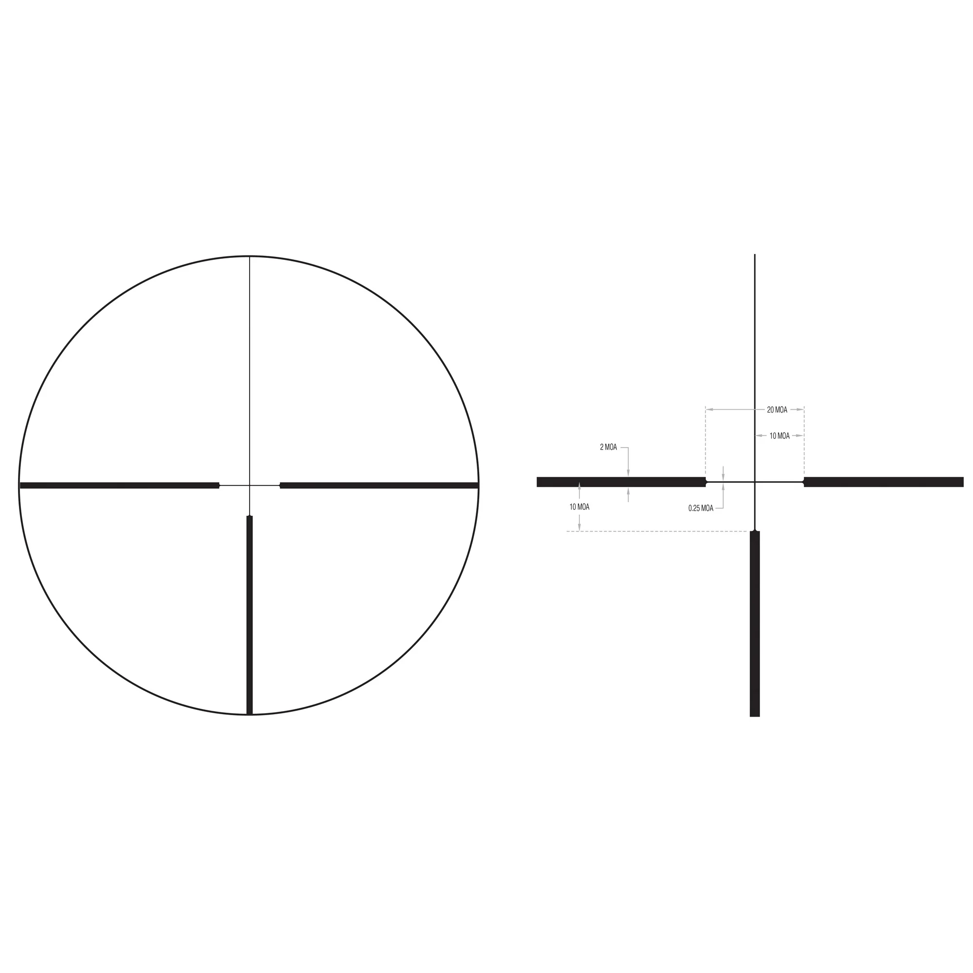 Trijicon Huron 3-9x40mm Riflescope with German #4 Crosshair, 1 in. Tube, HR940-C-2700004 - Image 4