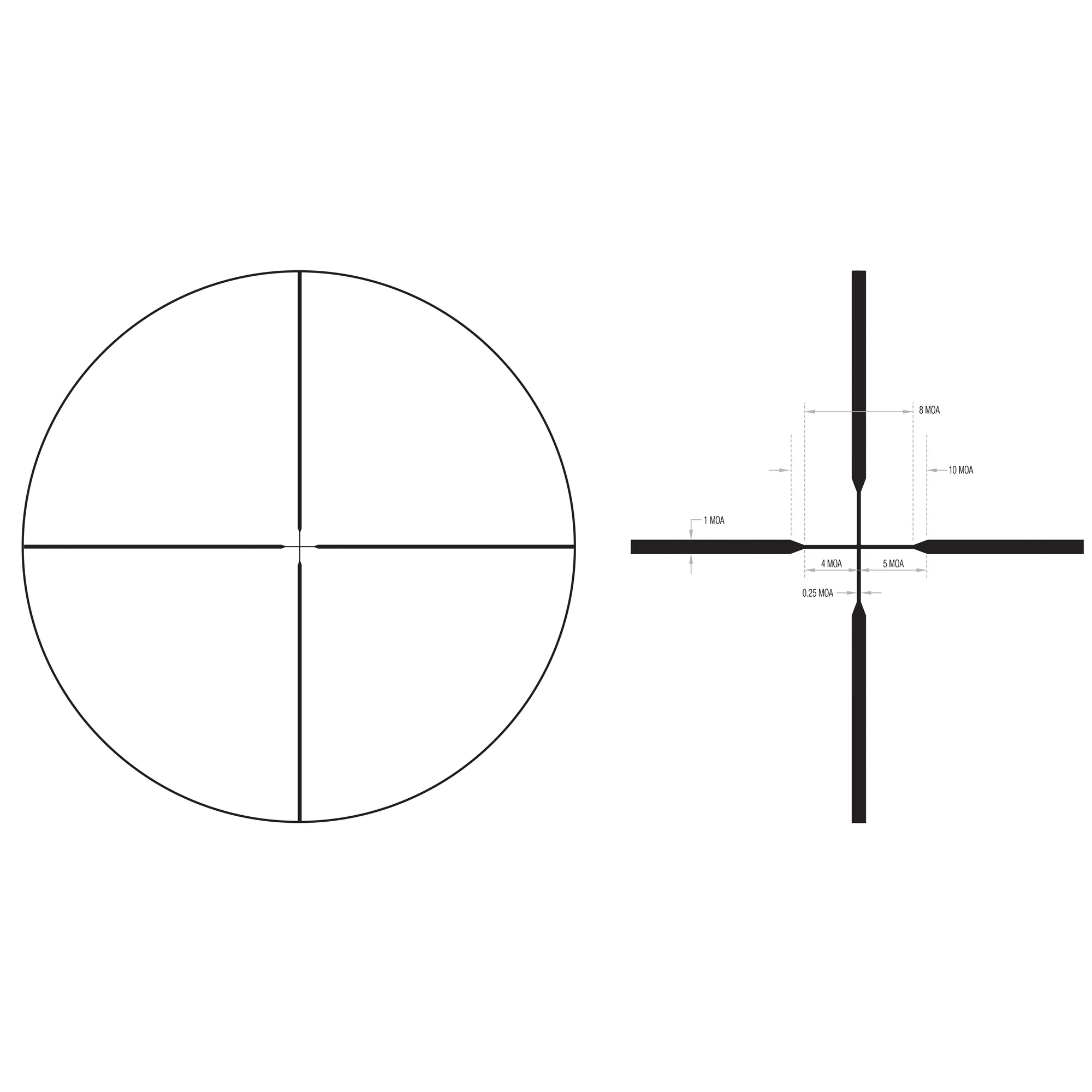 Trijicon Huron 3-9x40mm Riflescope BDC Hunter Holds, 1" Tube (HR940-C-2700005) - Image 4