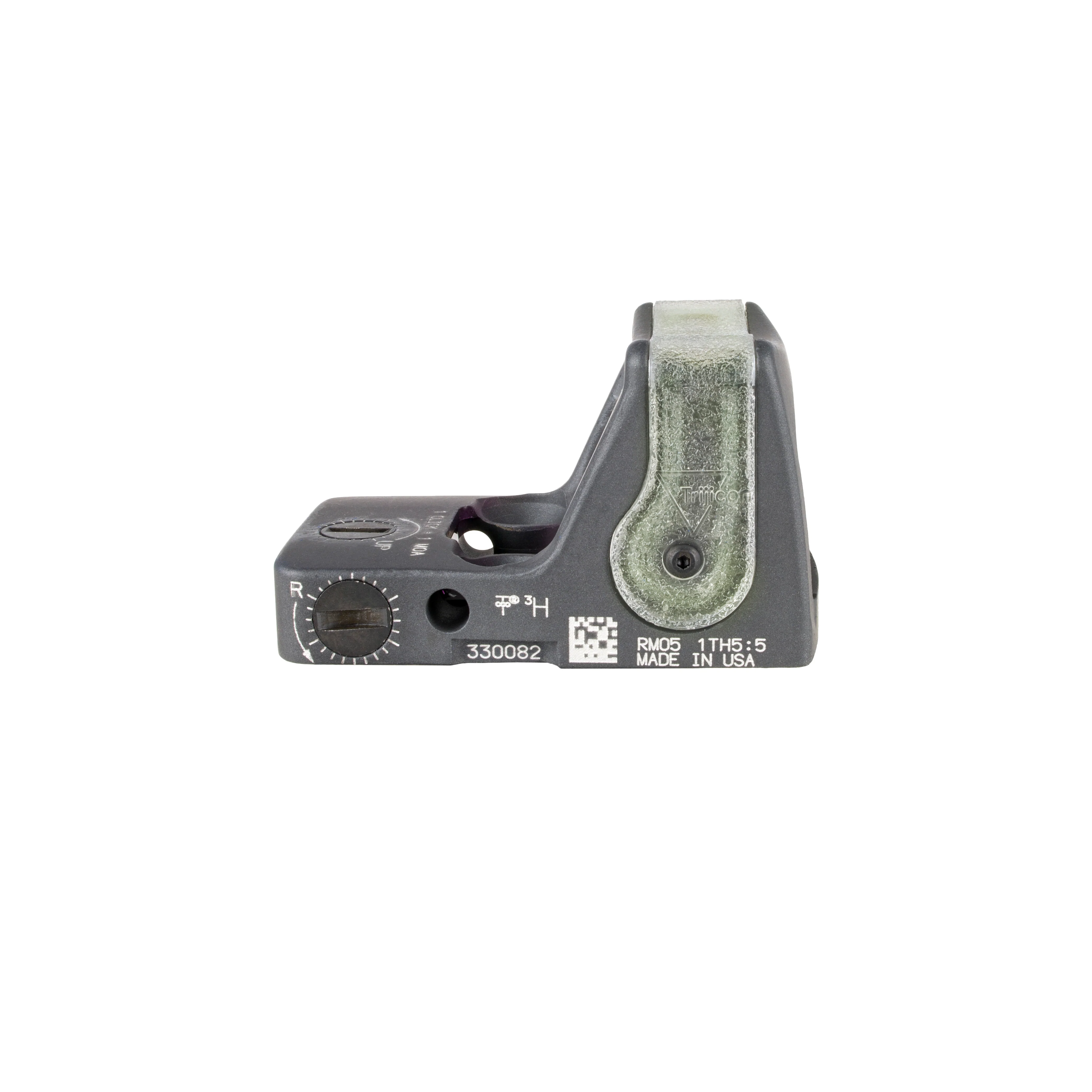 Trijicon Dual Illuminated Pistol Sight Grey - 9 MOA Green Dot - 7075 T6 Aluminum - RM05-C-700208 - Image 8