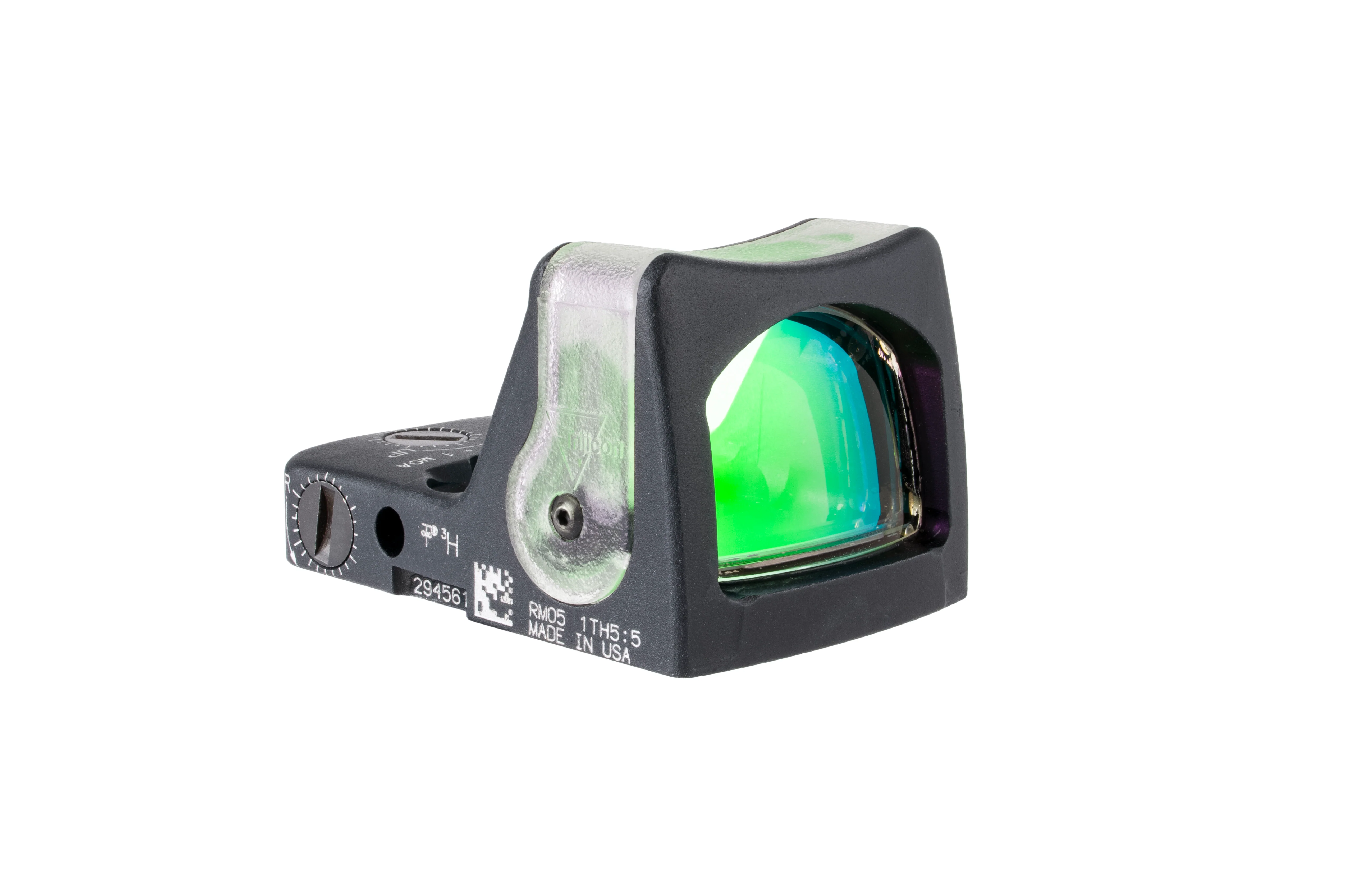 Trijicon Dual Illuminated Pistol Sight Black - 9 MOA - 7075 T6 Aluminum - Available in Green or Amber Dot - Image 10