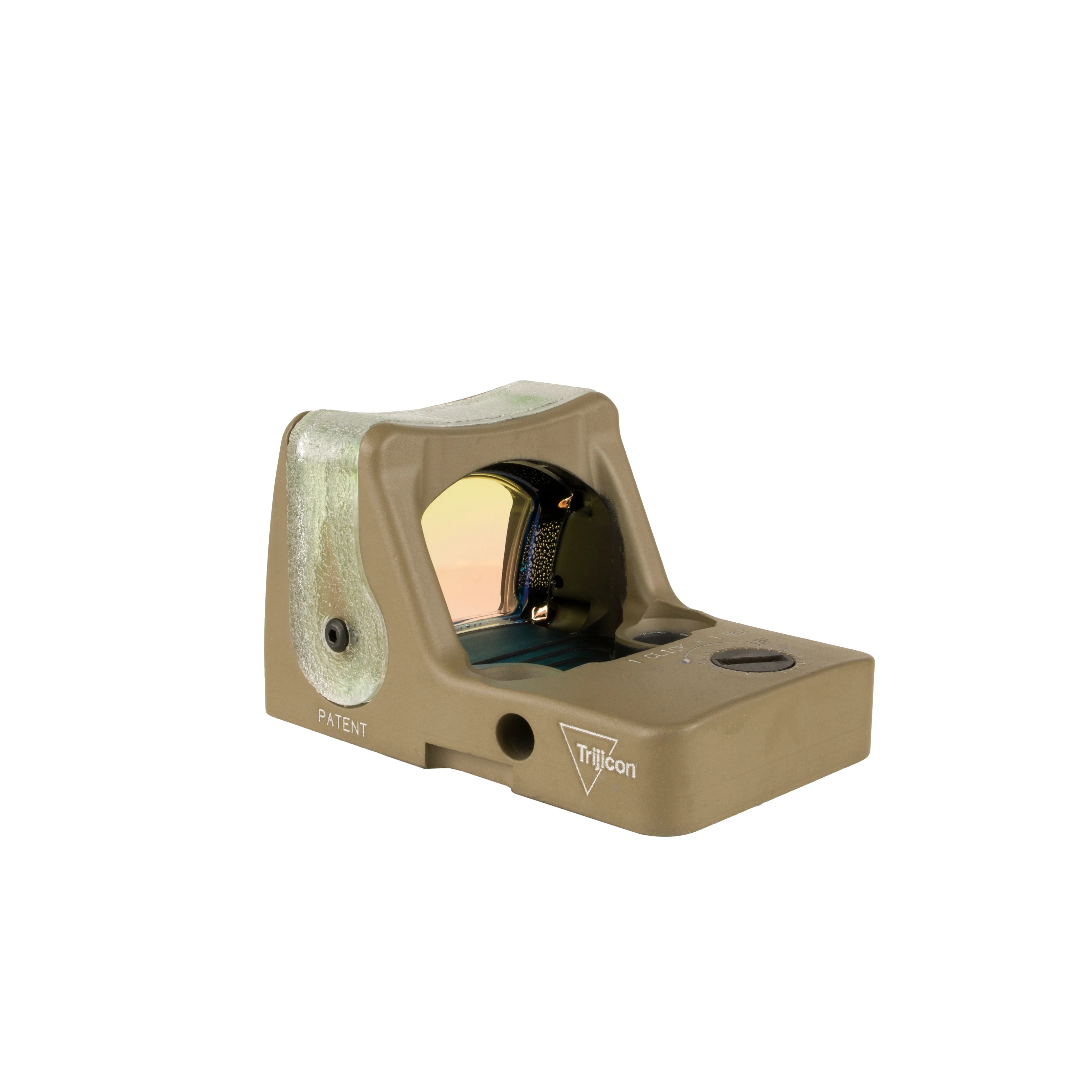 Trijicon Dual Illuminated Pistol Sight FDE - 9 MOA - 7075 T6 Aluminum - Available in Green or Amber Dot - Image 7