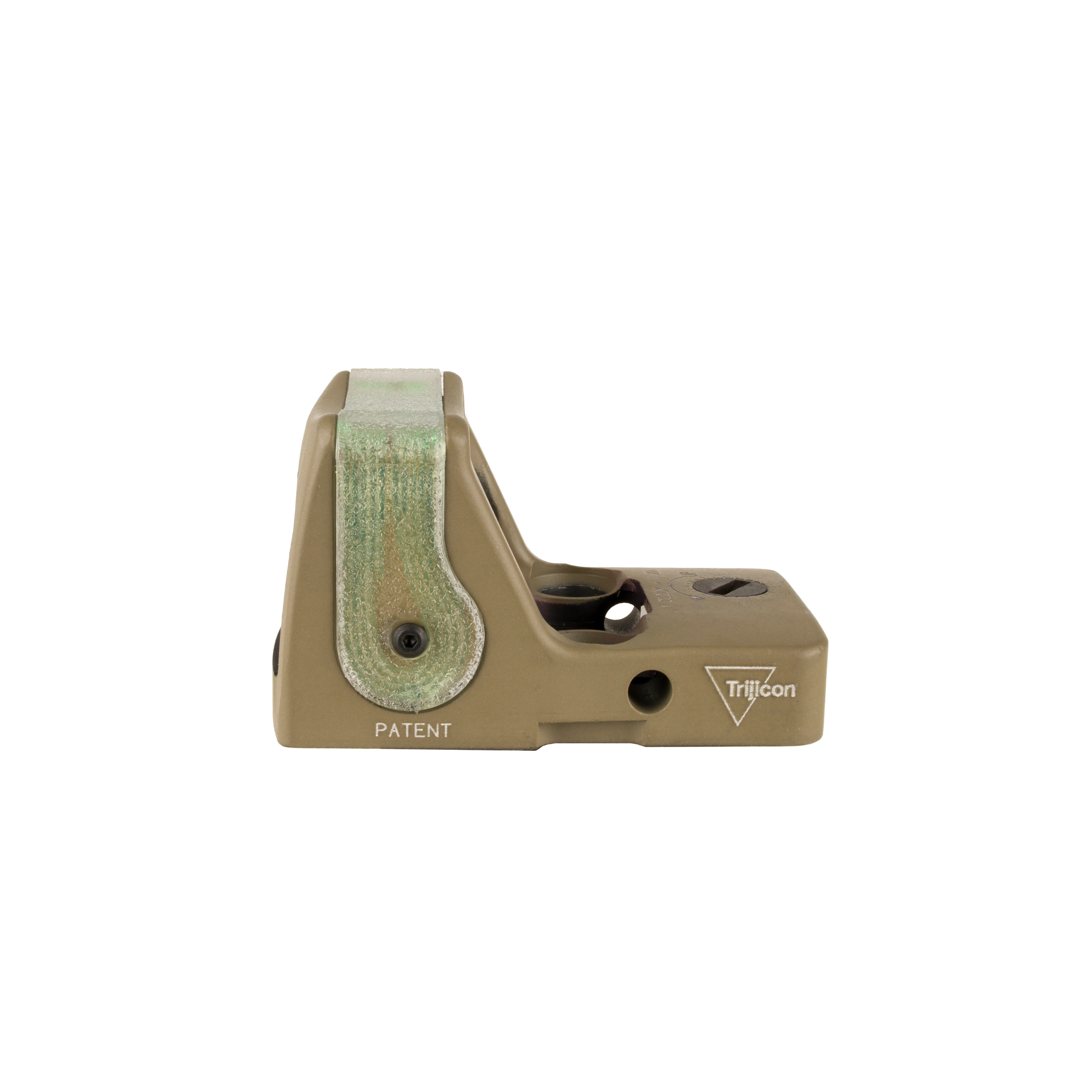 Trijicon Dual Illuminated Pistol Sight FDE - 9 MOA - 7075 T6 Aluminum - Available in Green or Amber Dot - Image 8