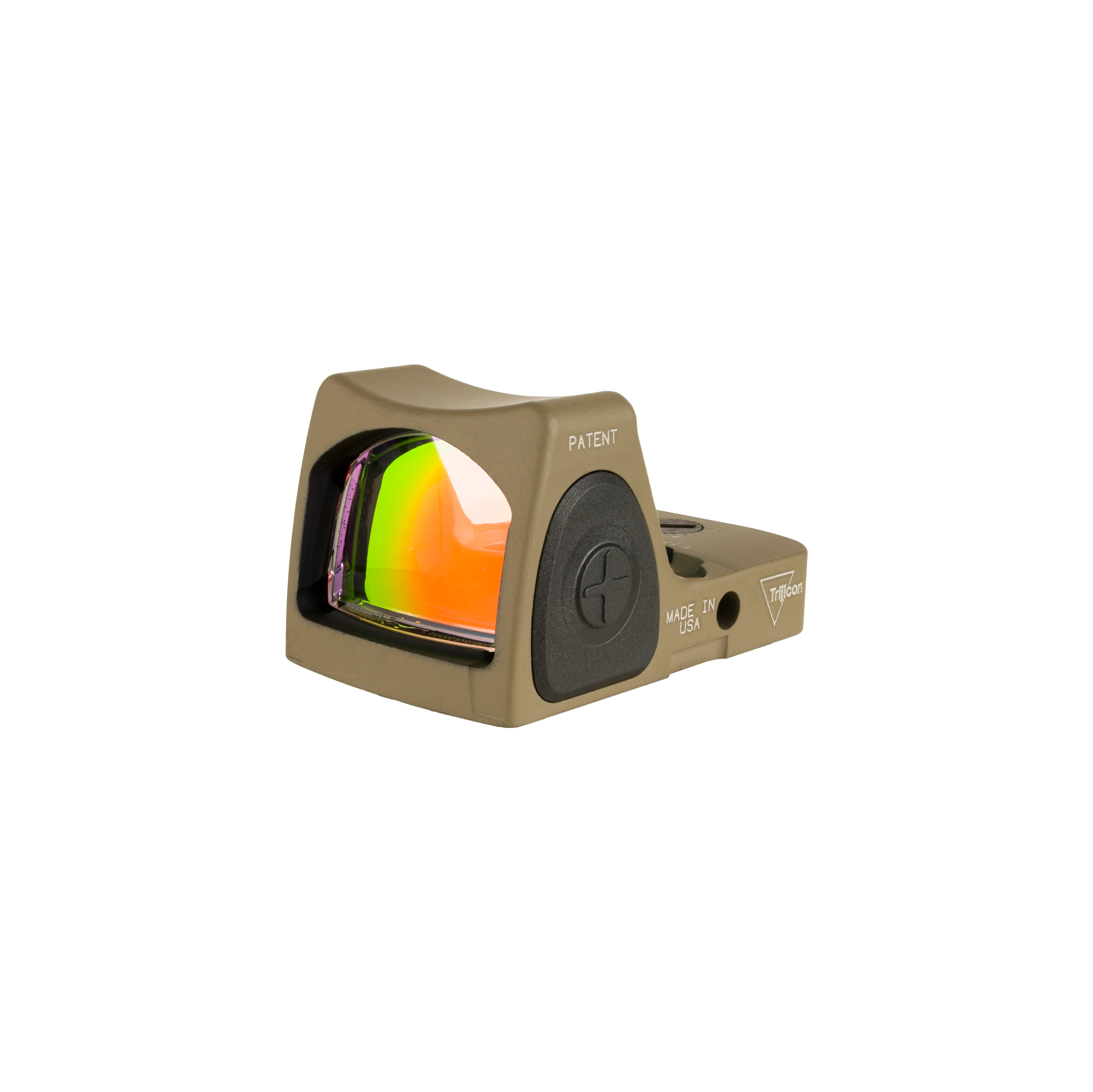 Trijicon RMR Type 2 Adjustable LED Red Dot Sight FDE - 7075 T6 Aluminum - Available in 1, 3.25, and 6.5 MOA Versions - Image 4