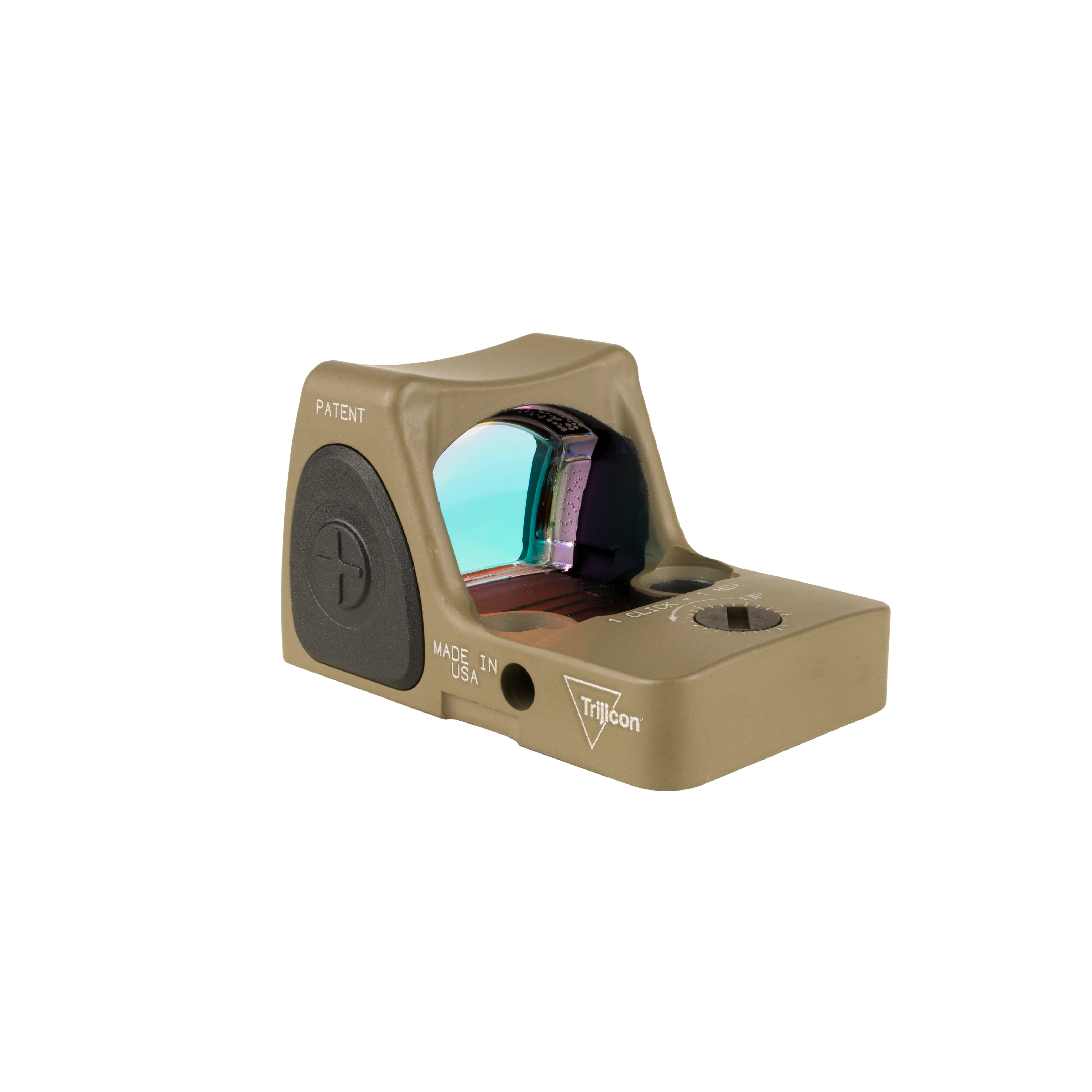 Trijicon RMR Type 2 Adjustable LED Red Dot Sight FDE - 7075 T6 Aluminum - Available in 1, 3.25, and 6.5 MOA Versions - Image 7