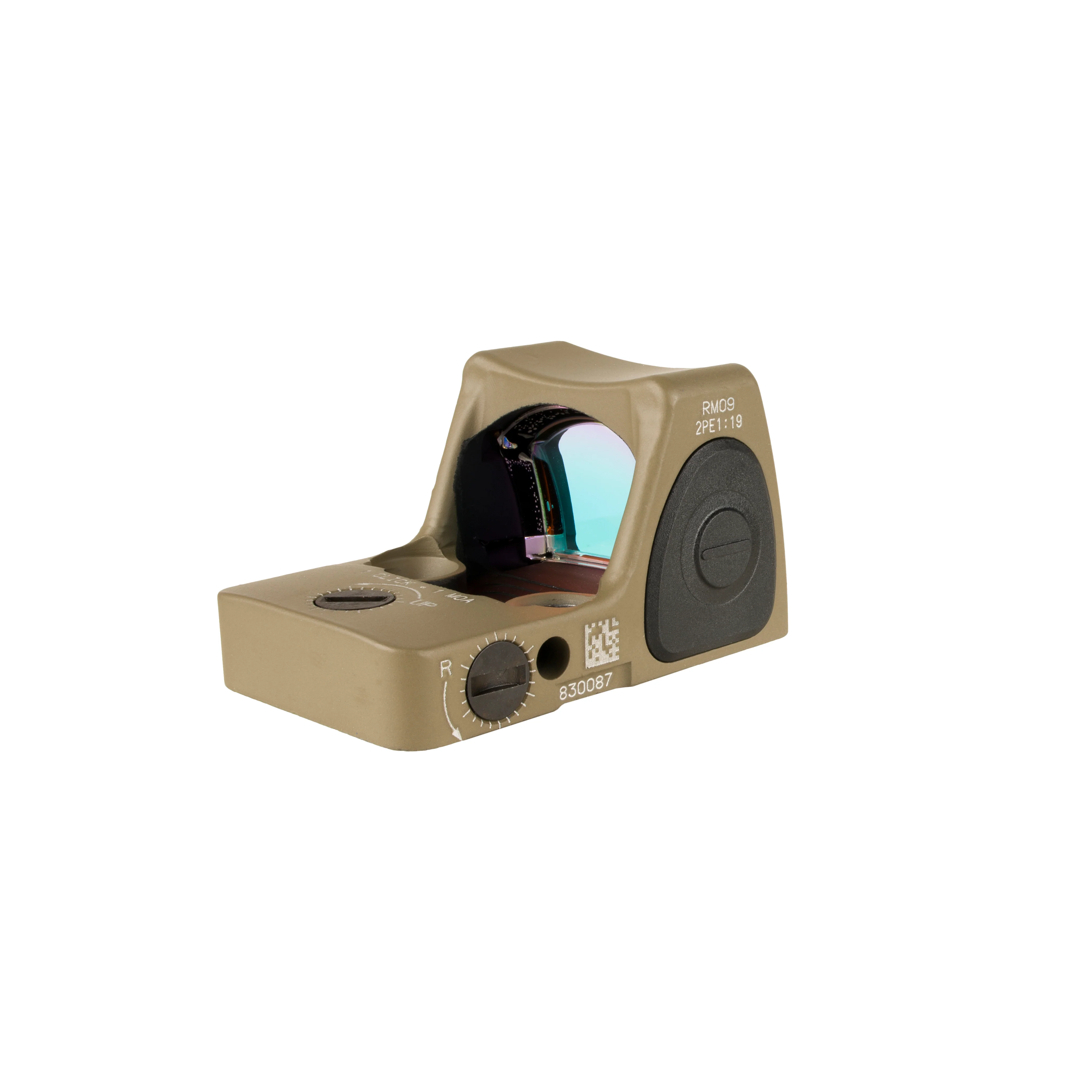 Trijicon RMR Type 2 Adjustable LED Red Dot Sight FDE - 7075 T6 Aluminum - Available in 1, 3.25, and 6.5 MOA Versions - Image 9