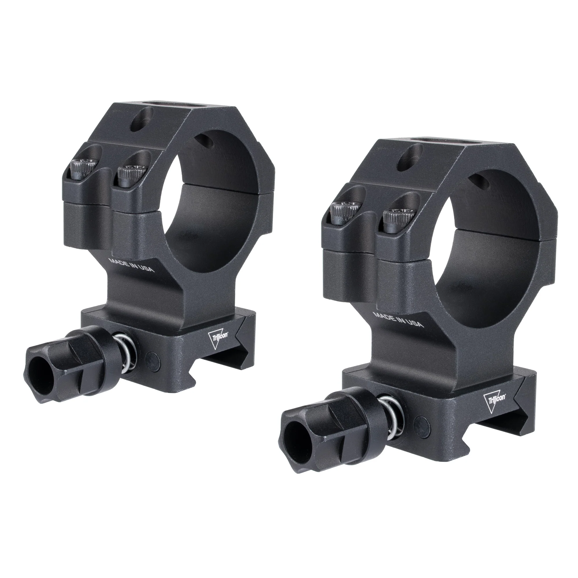 Trijicon Scope Rings, 30mm Extra High, Picatinny, Black Anodized - AC22067
