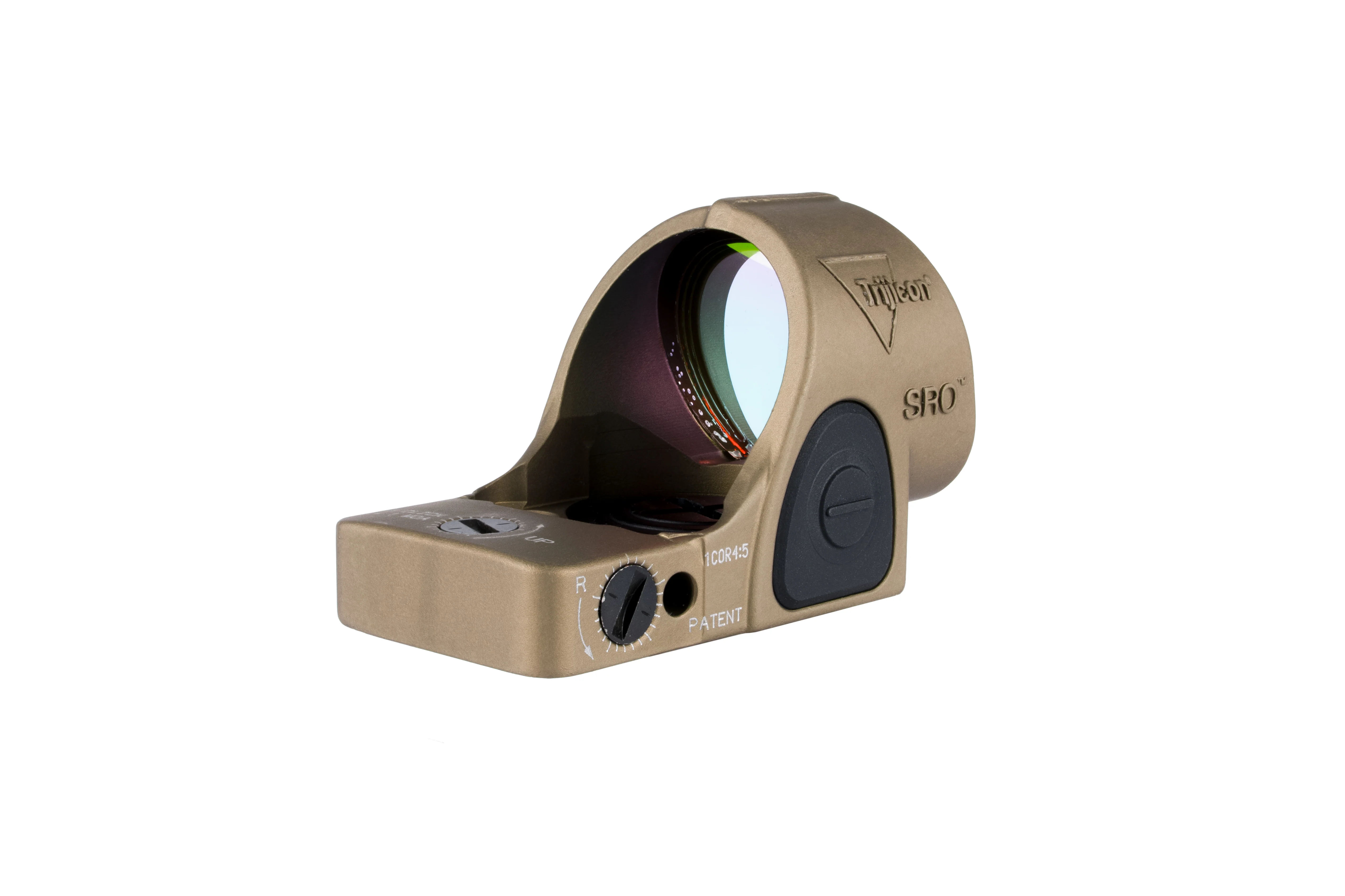 Trijicon SRO Red Dot Sight Coyote Brown - Round Window - Available in 1, 2.5, and 5 MOA Versions - 7075 T6 Aluminum - RMR Footprint - Image 6