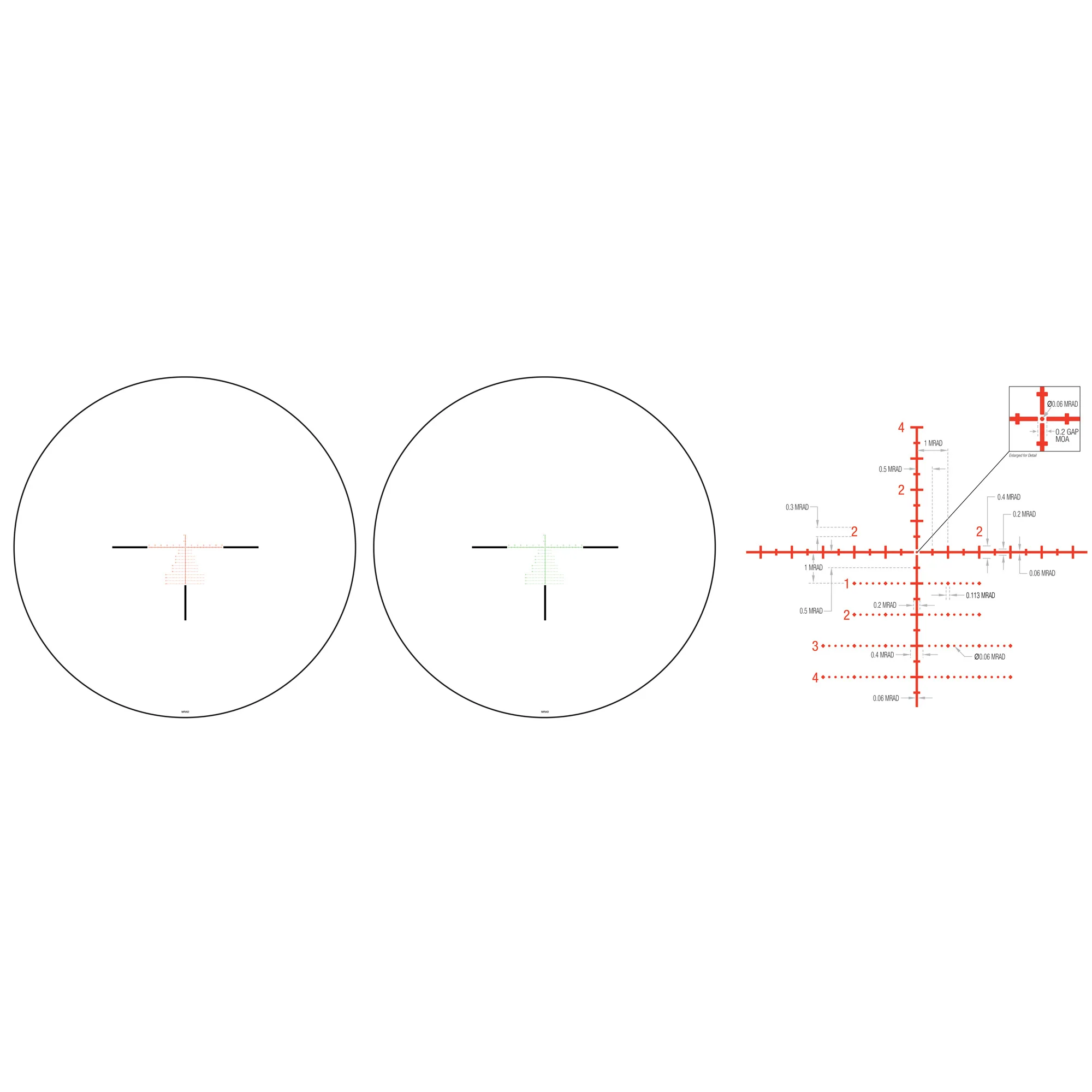 Trijicon Tenmile 3-18x44 FFP Riflescope MRAD R/G Illuminated Reticle (TM1844-C-3000002) - Image 4