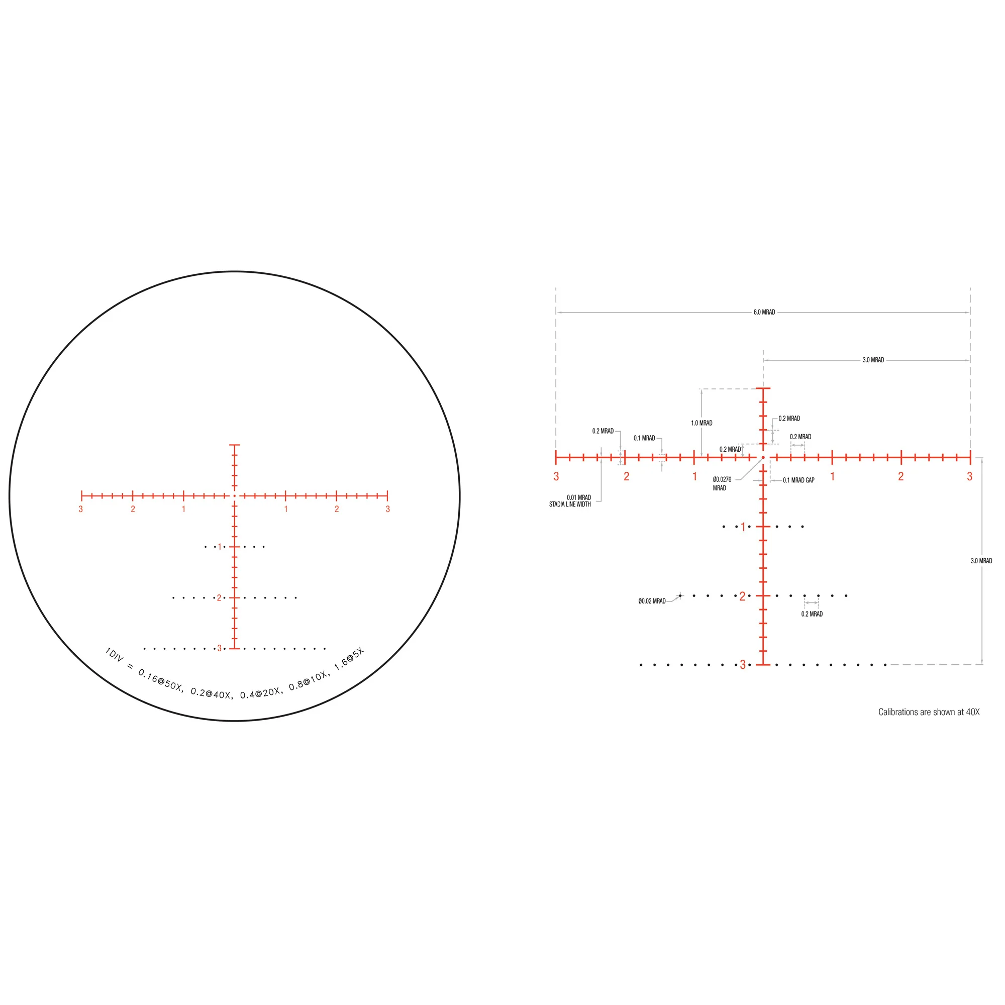 Trijicon Tenmile 5-50x56 Second Focal Plane Riflescope ELR MRA Red/Green Reticle (TM5056-C-3000017) - Image 4