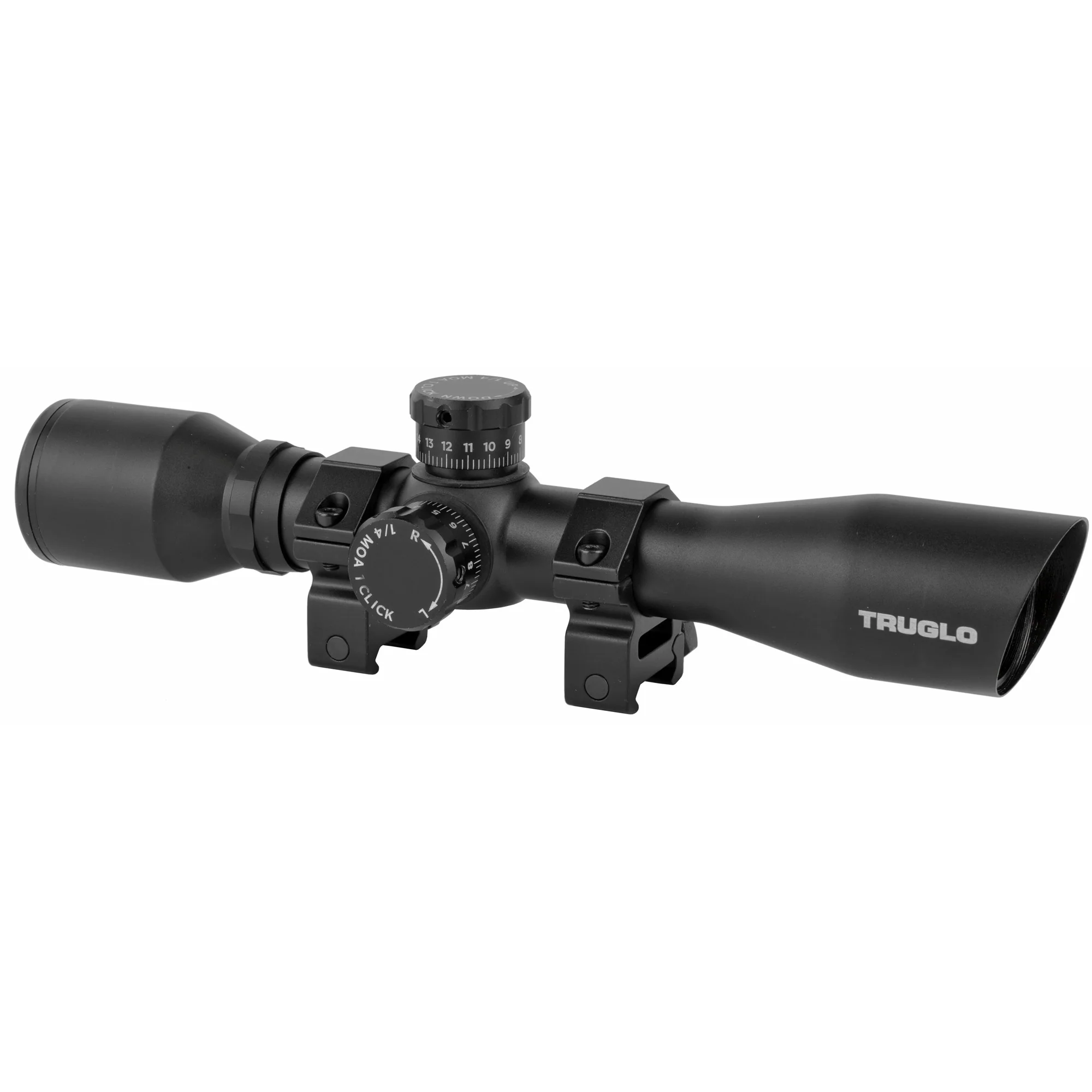 Truglo Tru-Brite Xtreme 4x32mm 1-Inch Tactical Mil-Dot Riflescope with Rings - TG8504BT - Image 2