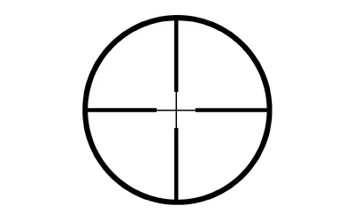 TRUGLO TRUSHOT 3-9x40mm 1-inch Duplex Reticle Riflescope with Rings - TG853940B - Image 2