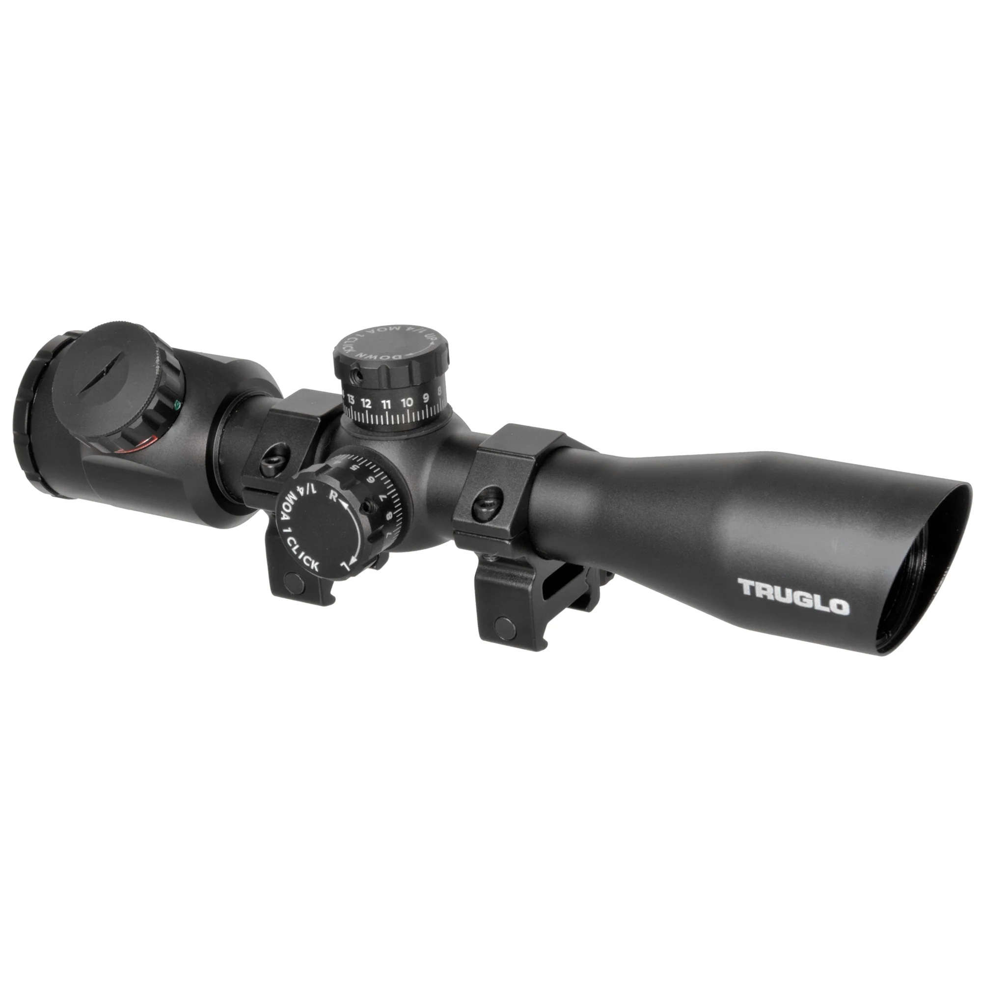 TRUGLO Tru-Brite 4x32mm Illuminated Mil-Dot 1-inch Tactical Riflescope - TG8504TL - Image 2