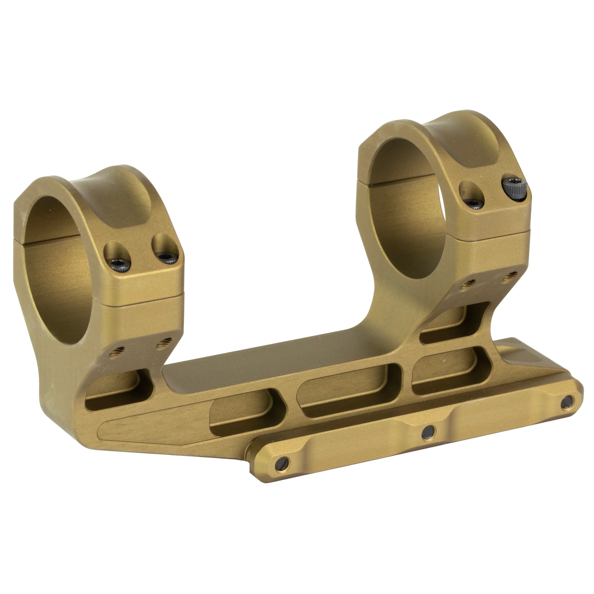 Unity Tactical FAST, 34mm Scope Rings, Flat Dark Earth Anodized - FST-S34205F